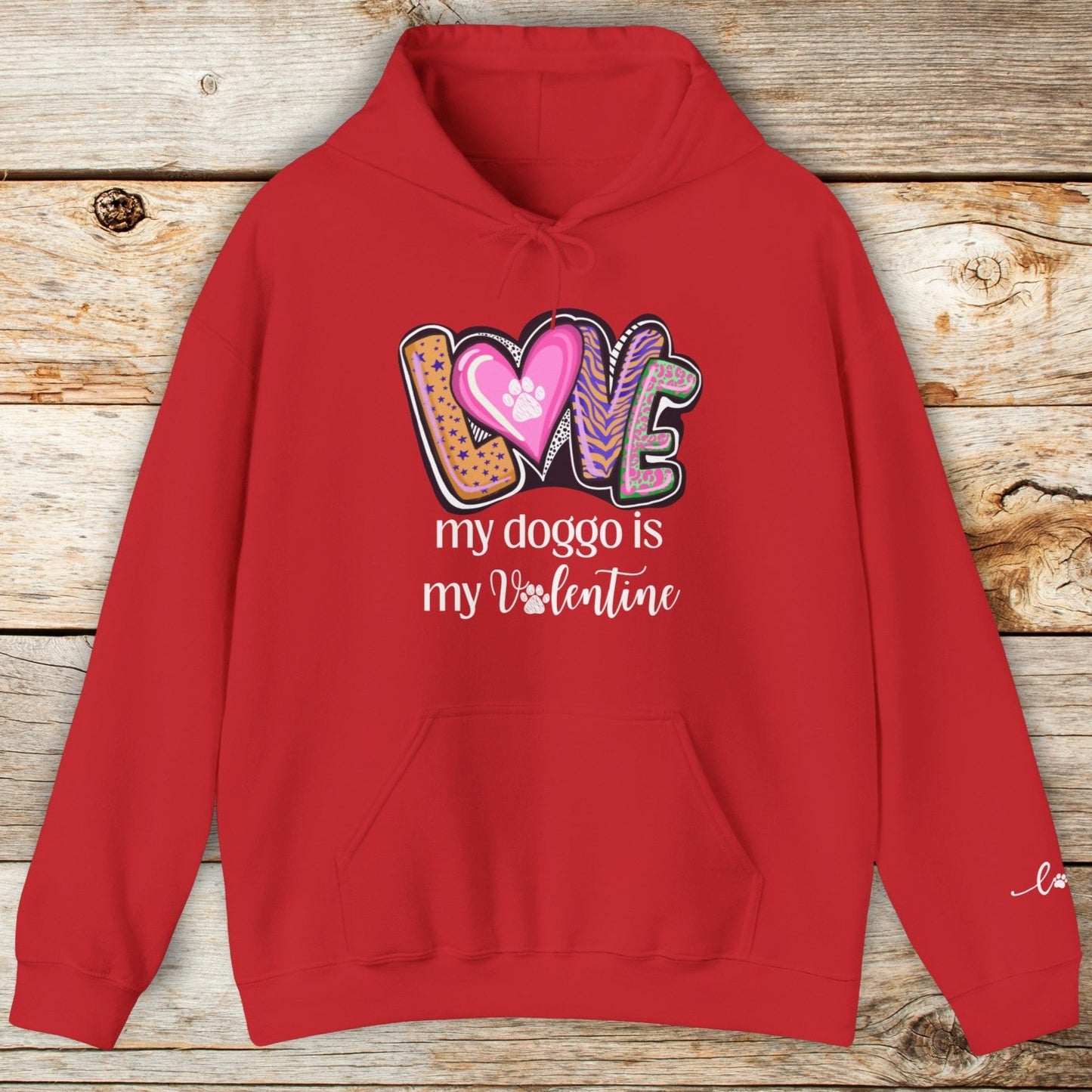 My Doggo is My Valentine Unisex Hoodie