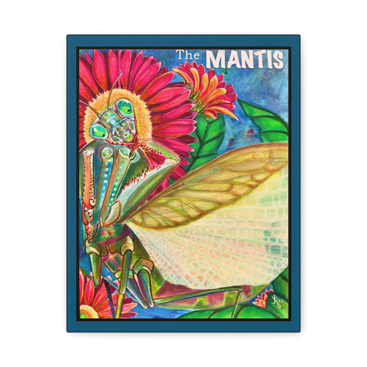 Tarot The Mantis Canvas Wall Art