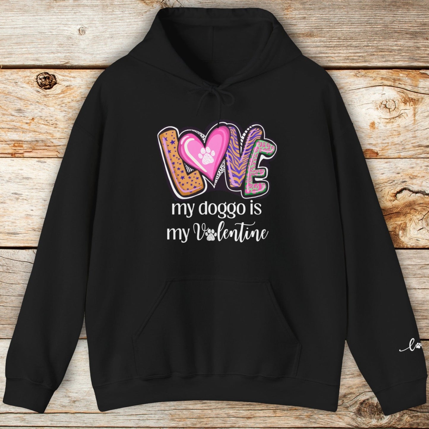 My Doggo is My Valentine Unisex Hoodie