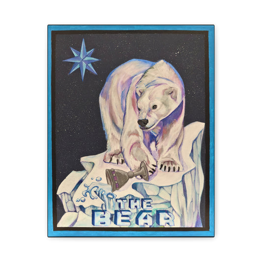 Tarot The Bear Canvas Wall Art