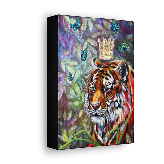 Canvas Wall Art - Tiger from Mama Mosaic Artworks