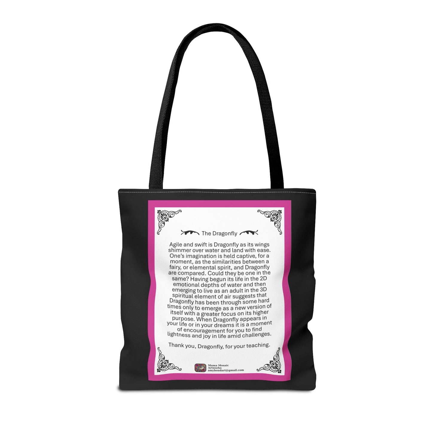 Tarot The Dragonfly Tote Bag