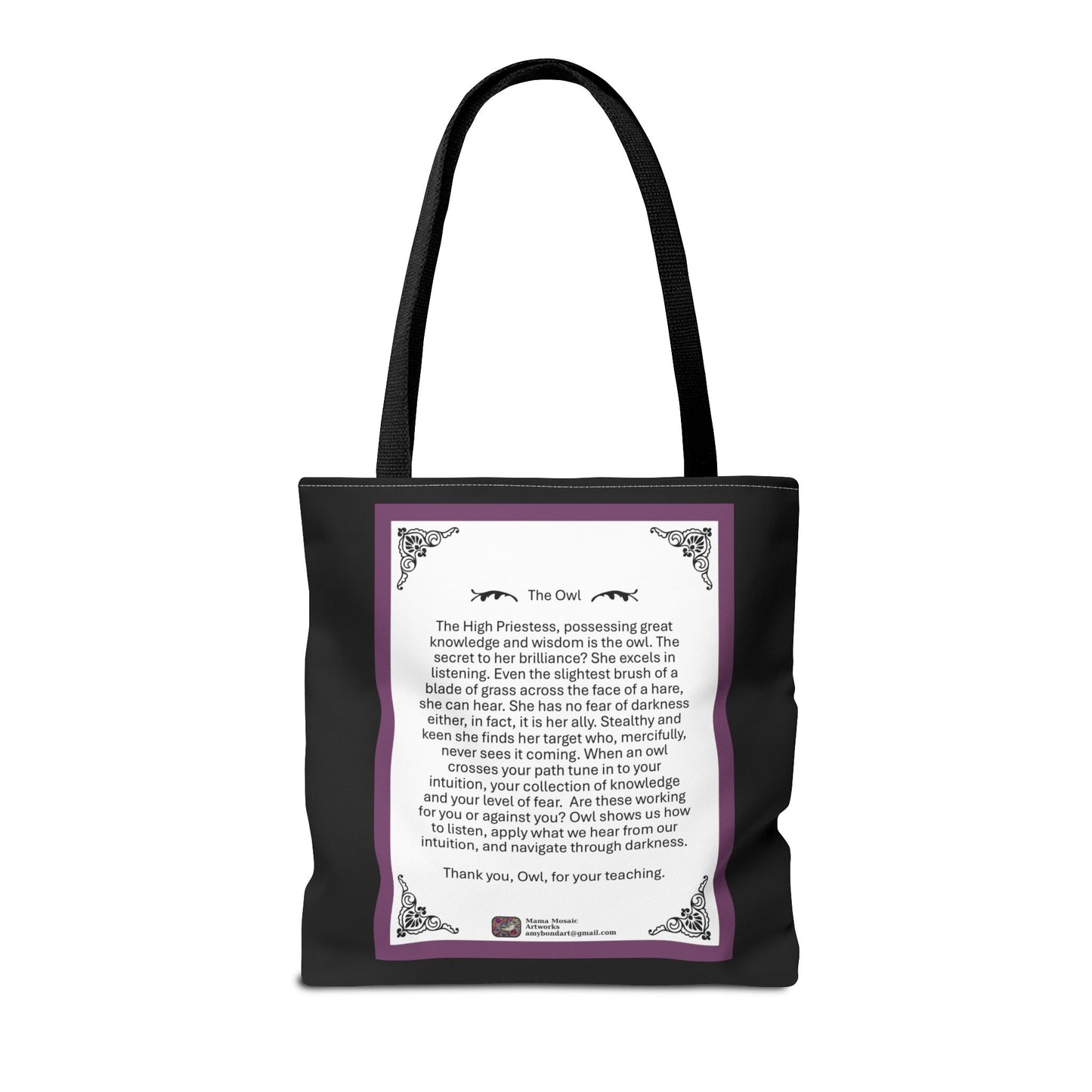 Tarot The Owl Tote Bag