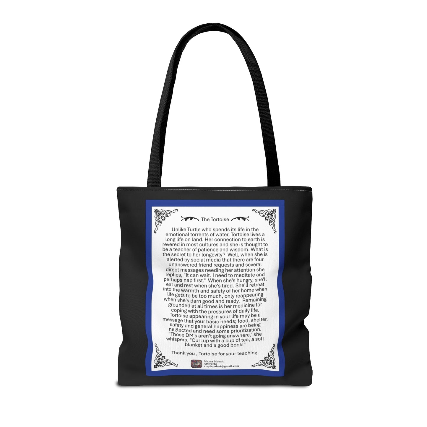 Tarot The Tortoise Tote Bag