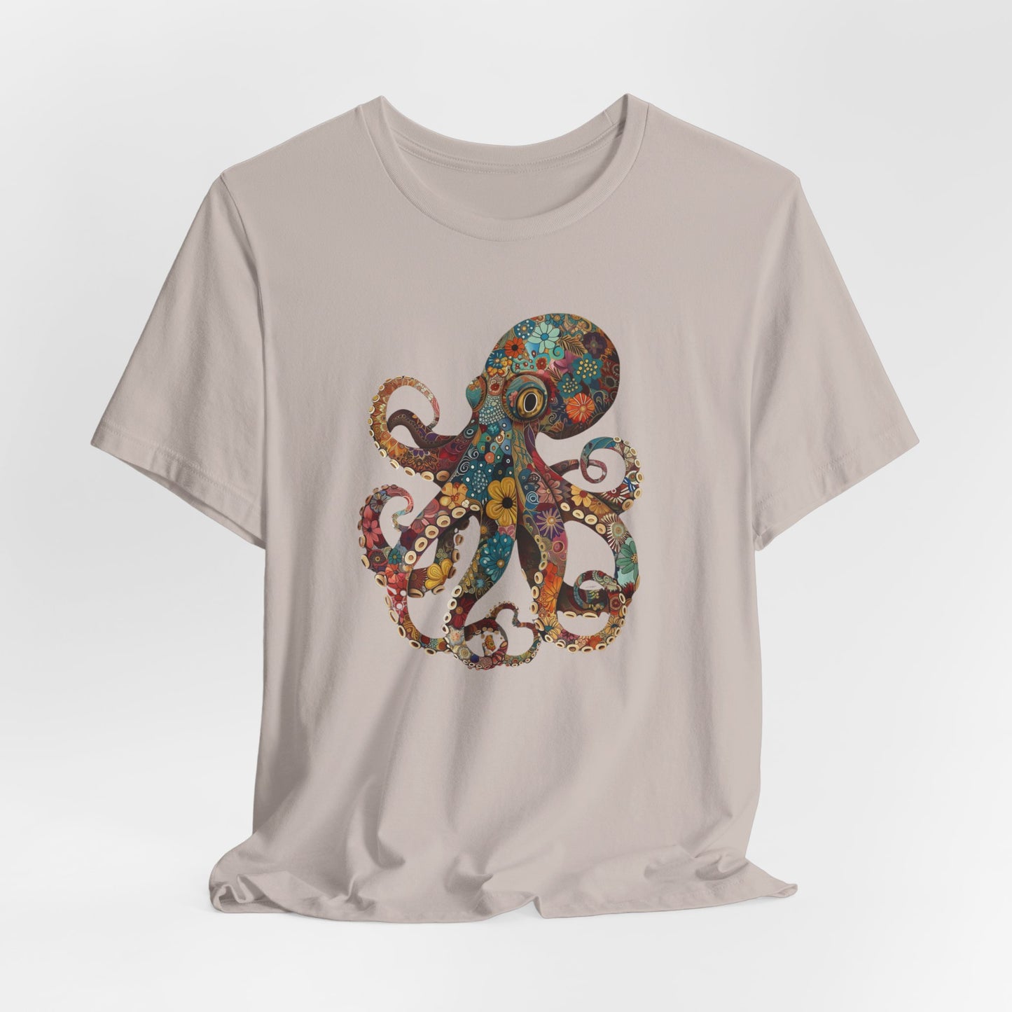 Patterned Octopus Unisex TShirt