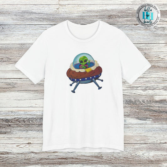 Alien Idaho Spudly Shirt, Unisex Crew Tee