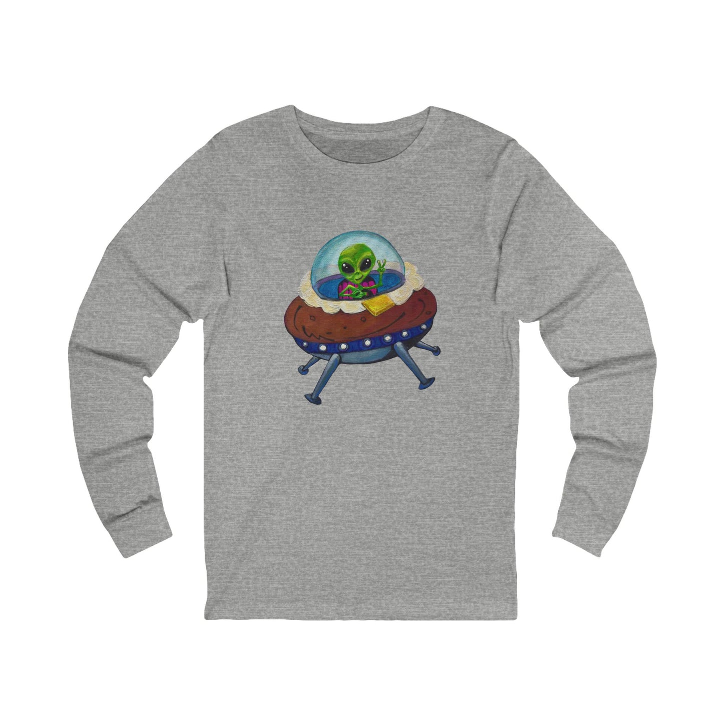 Alien Idaho Spudly, Long Sleeve Tee