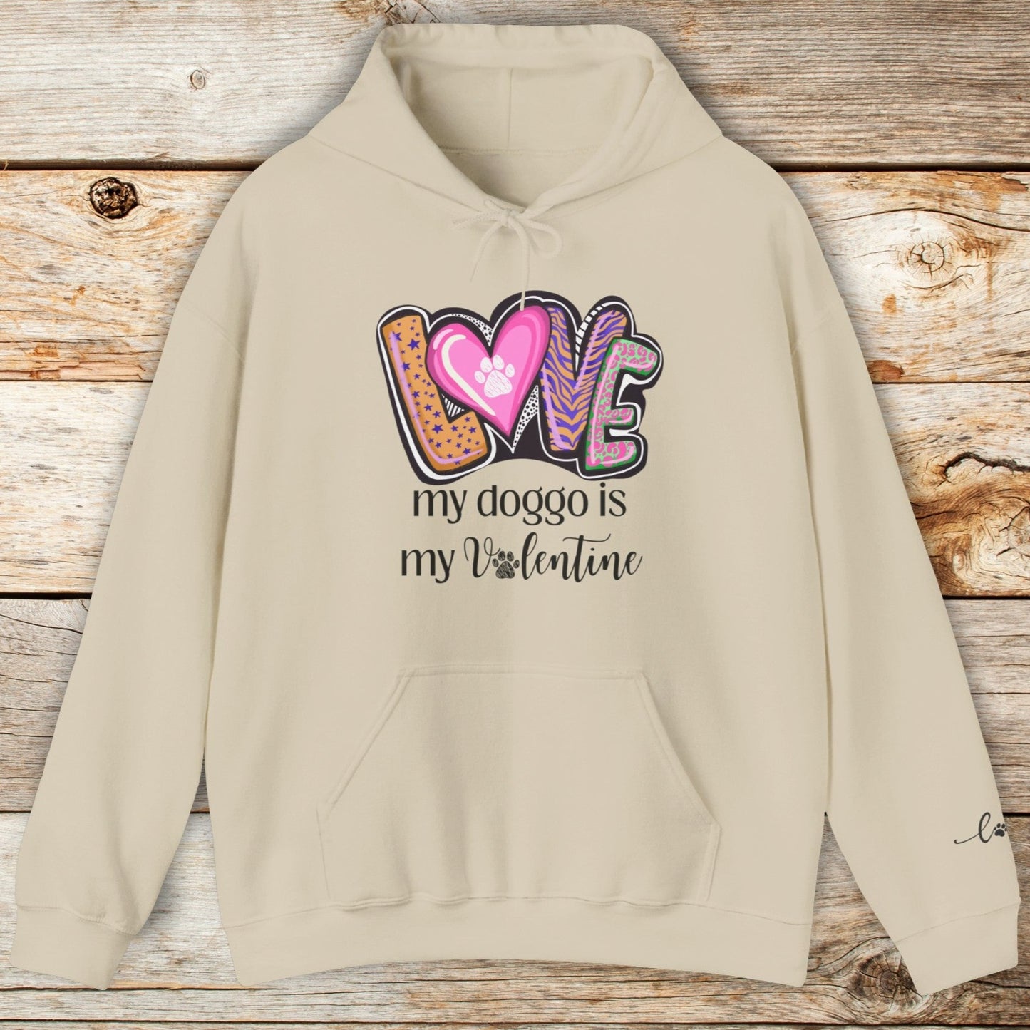 My Doggo is My Valentine Unisex Hoodie