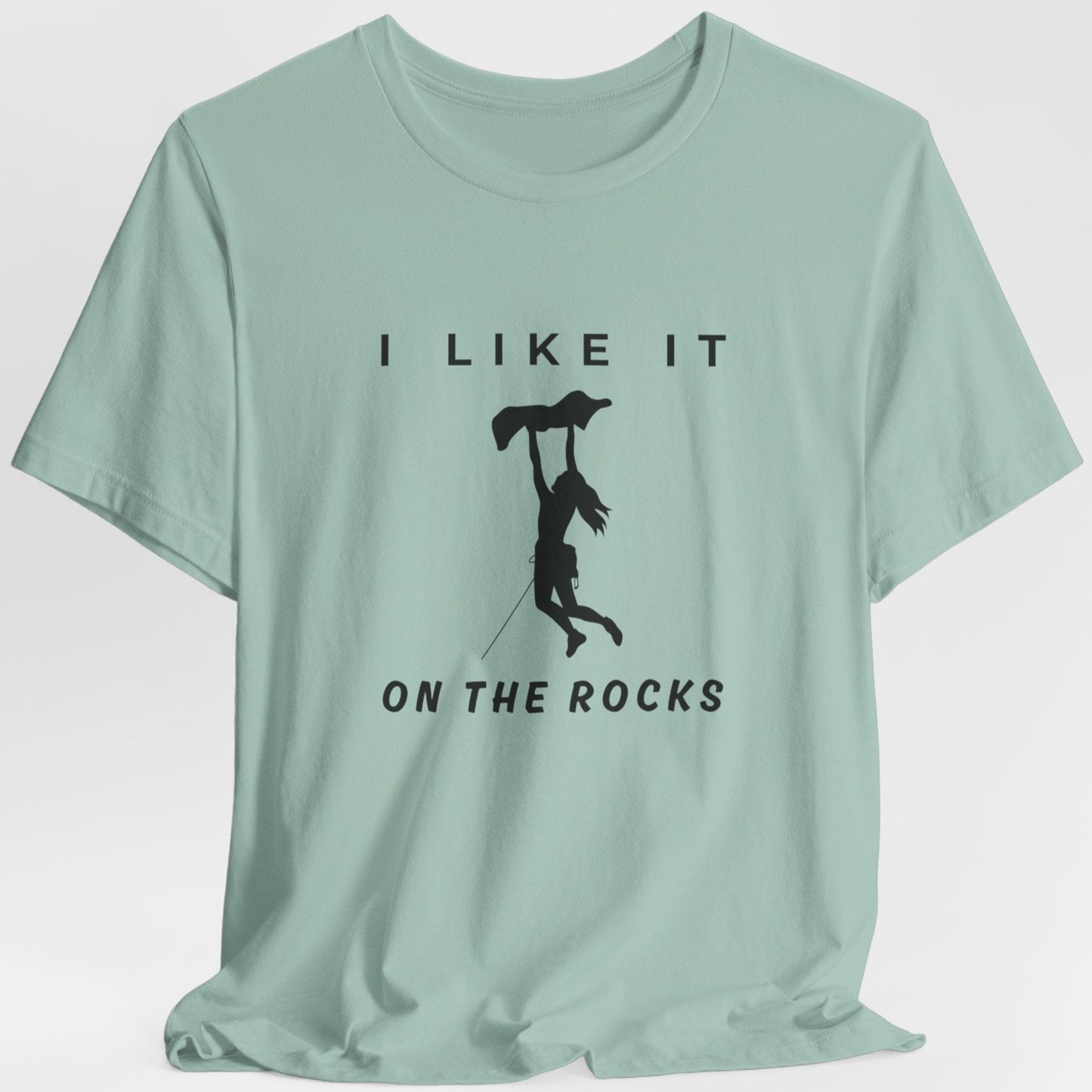 On the Rocks, Rock Climbing Unisex TShirt