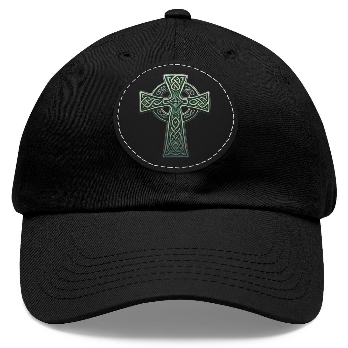 St Patrick's Celtic Cross Adjustable Dad Hat