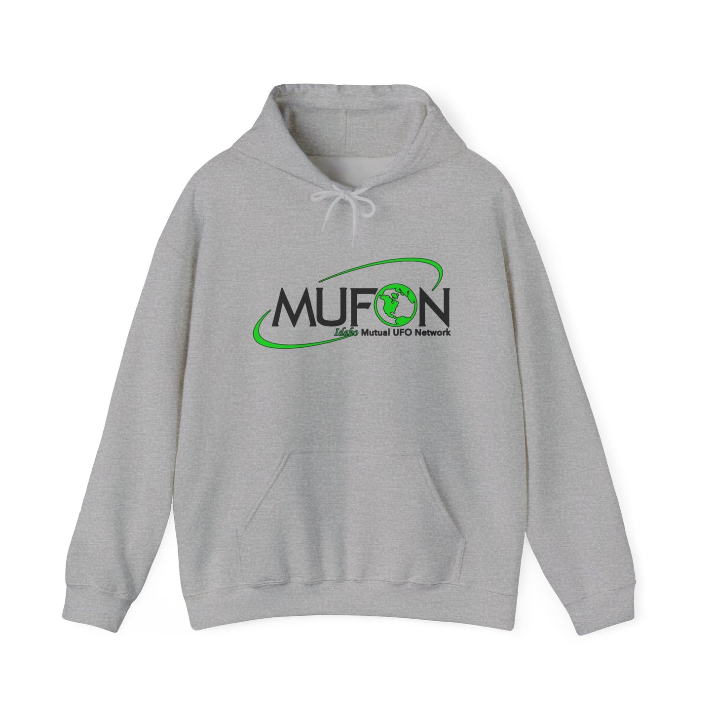 MUFON Idaho Logo Hooded Sweatshirt, Unisex