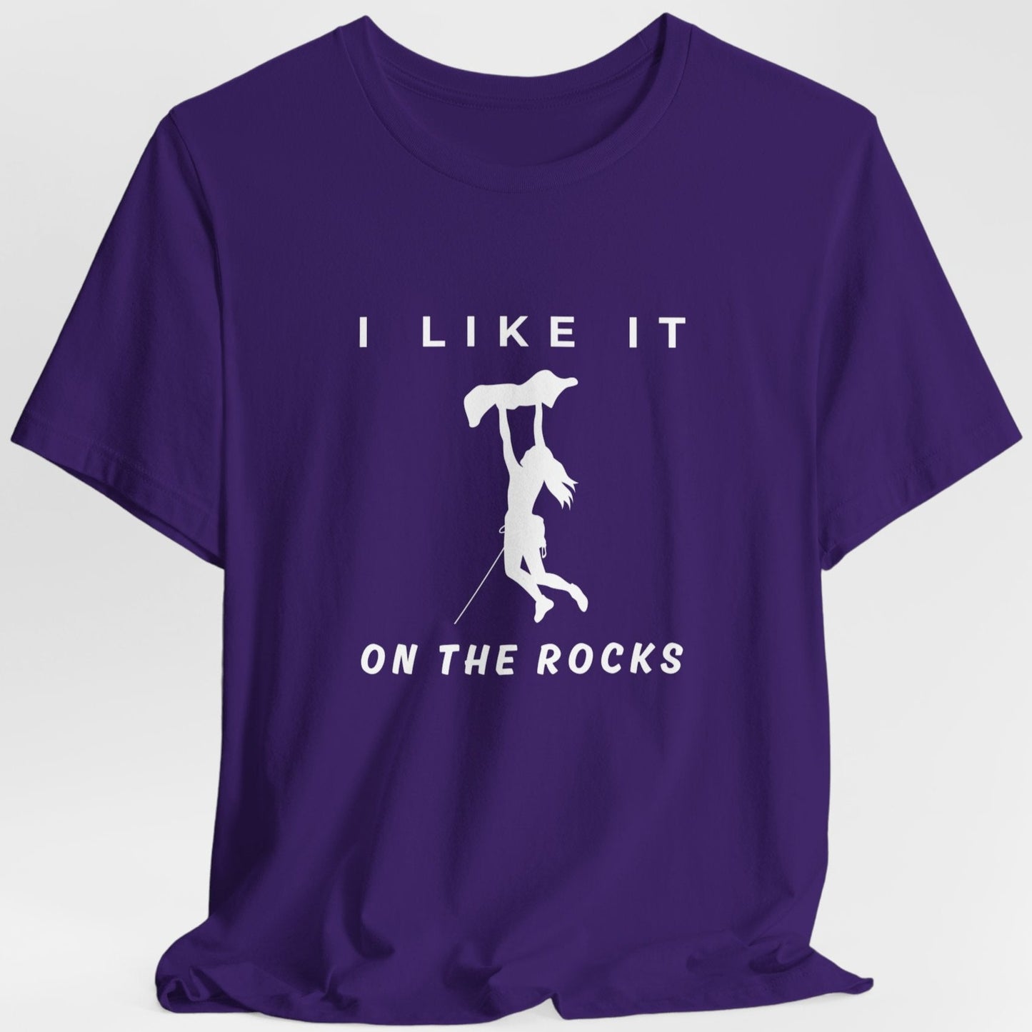 On the Rocks, Rock Climbing Unisex TShirt