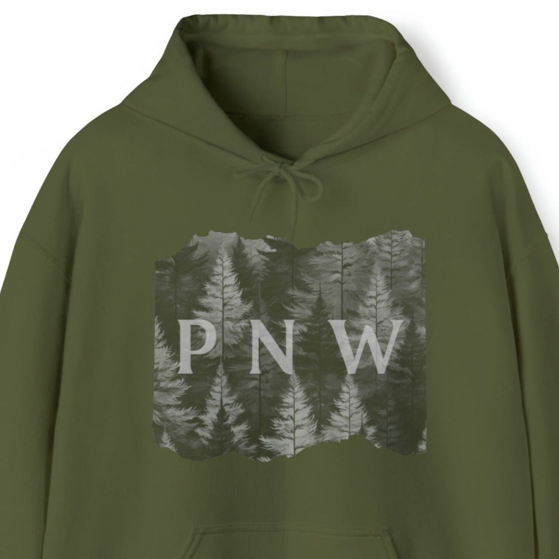 Hoodie - PNW Forest Unisex Hooded Sweatshirt