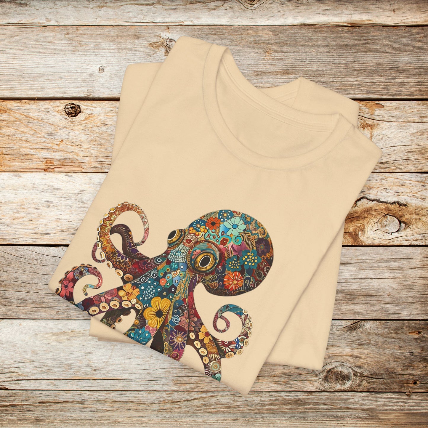 Octopus Shirt - Funky Pattern Unisex Crew