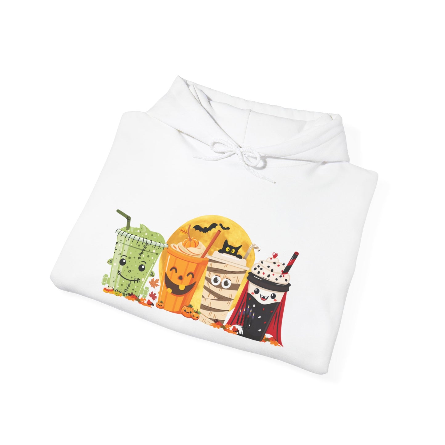 Halloween Monster Coffee Hoodie Unisex