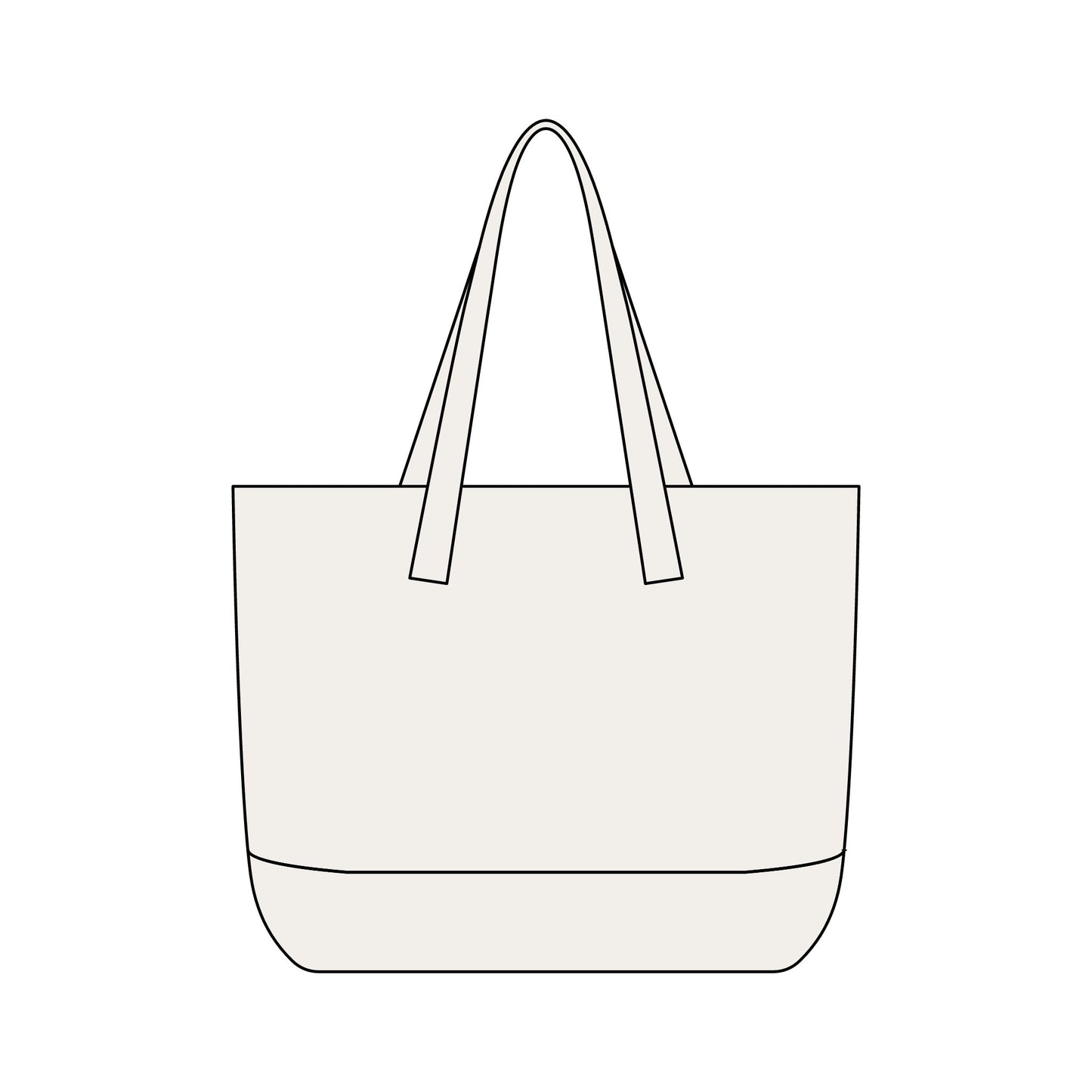 MUFON Idaho Logo Zippered Canvas Tote