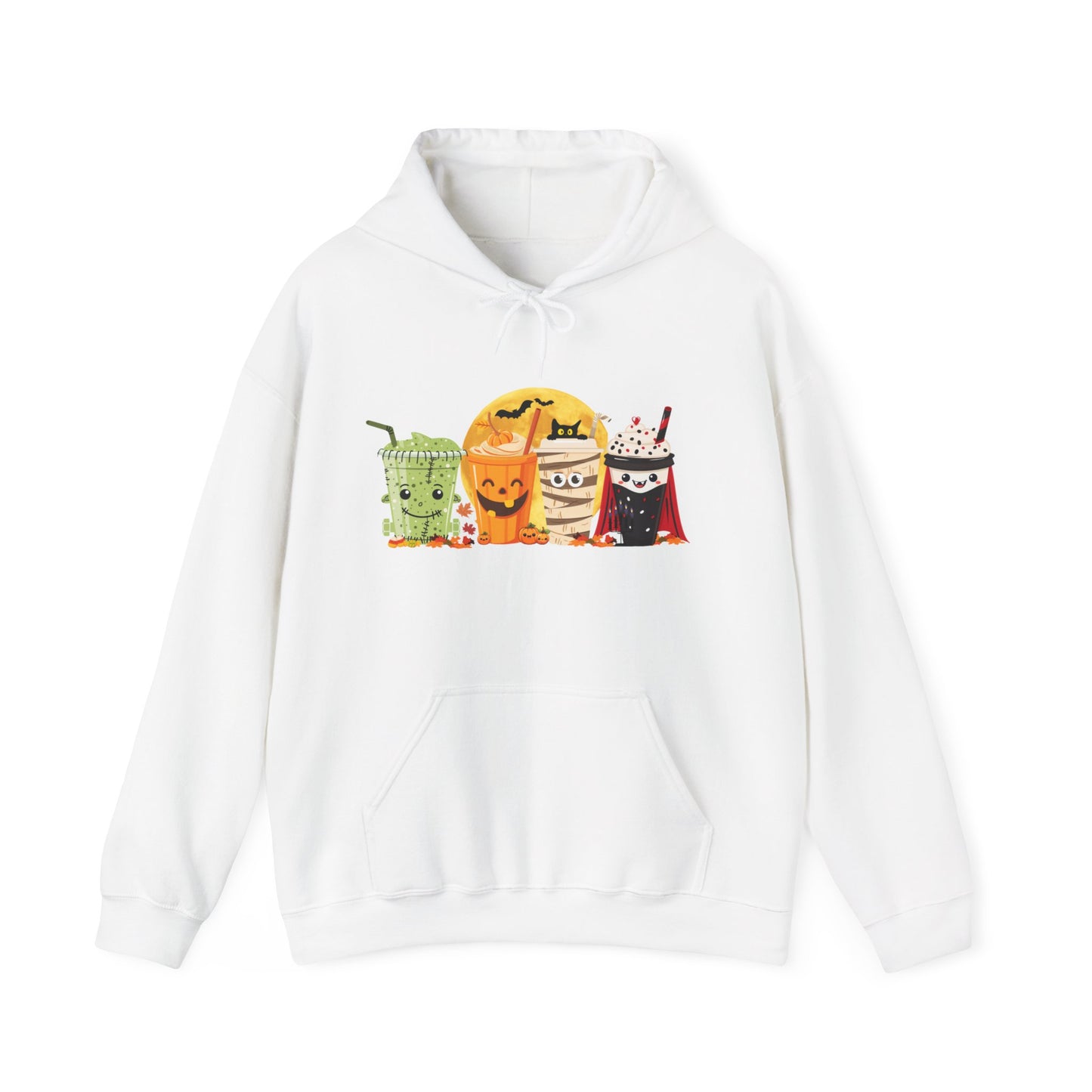 Halloween Monster Coffee Hoodie Unisex