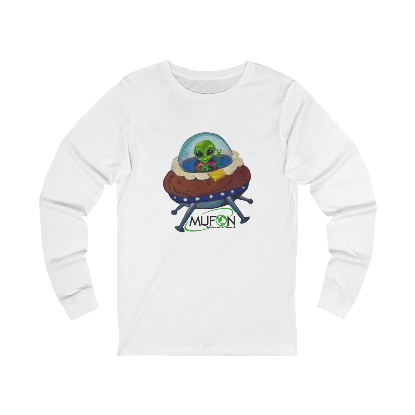 MUFON Idaho Spudly, Long Sleeve Tee