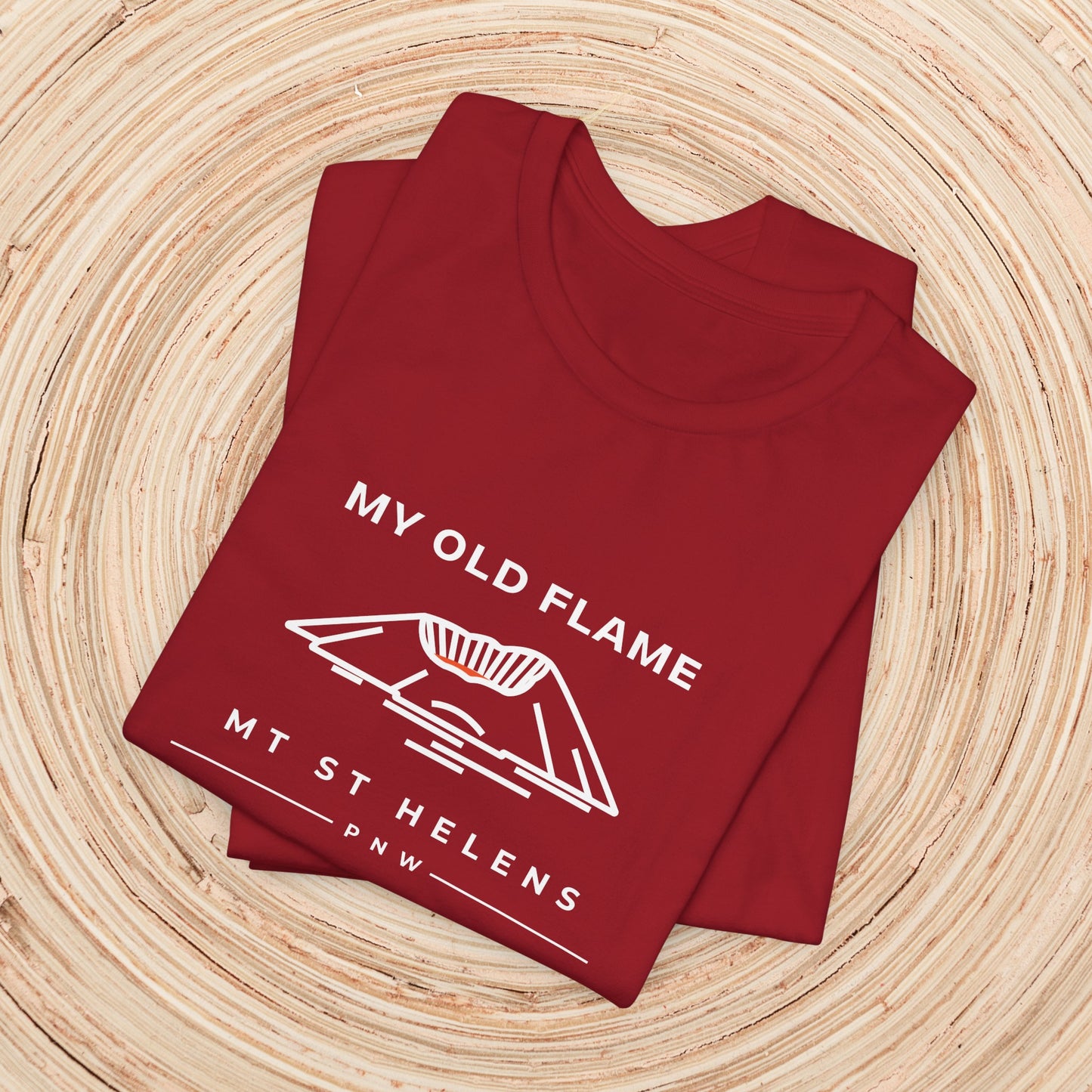 My Old Flame Mt St Helens Unisex TShirt