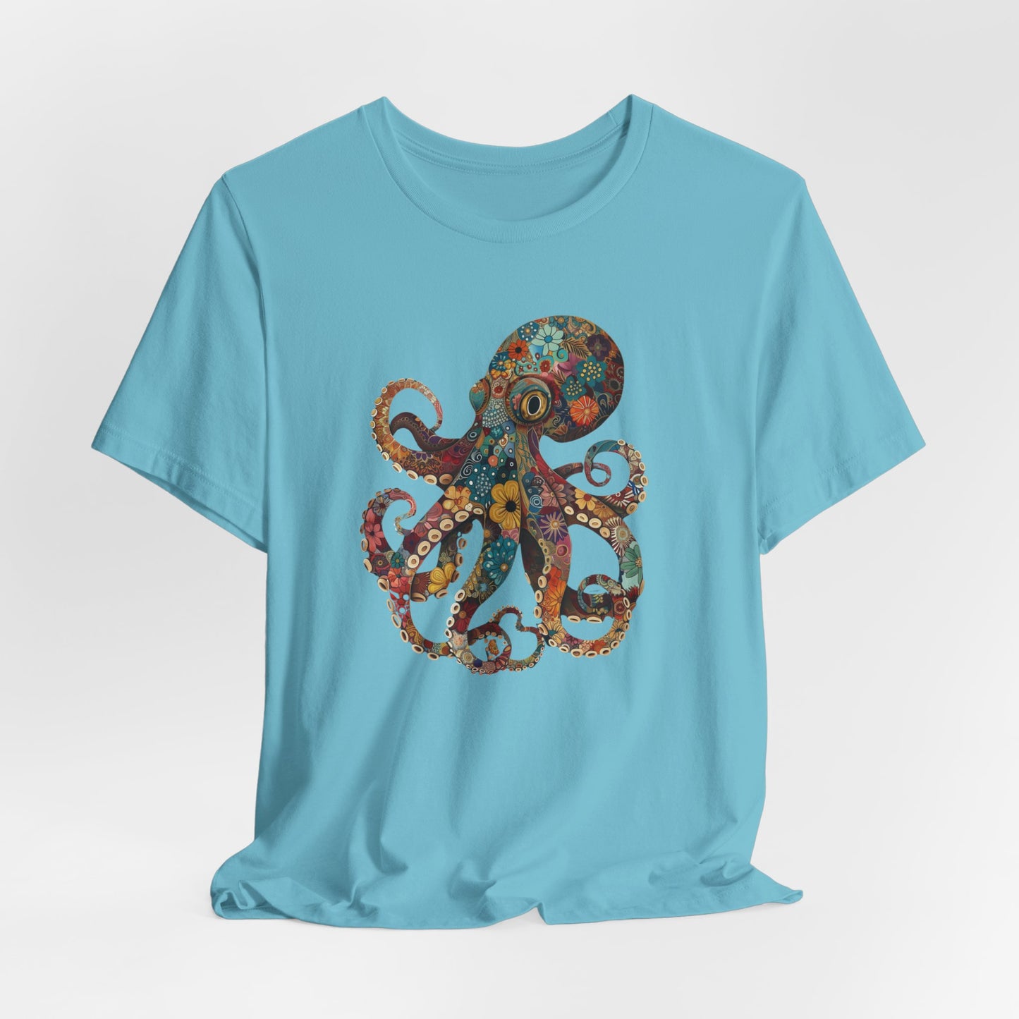 Patterned Octopus Unisex TShirt