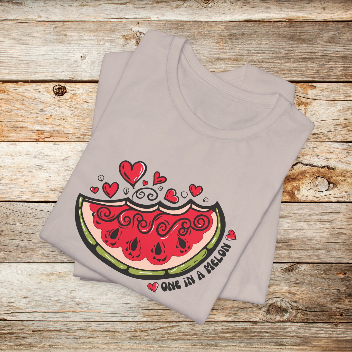 One in a Melon Watermelon Slice Unisex TShirt