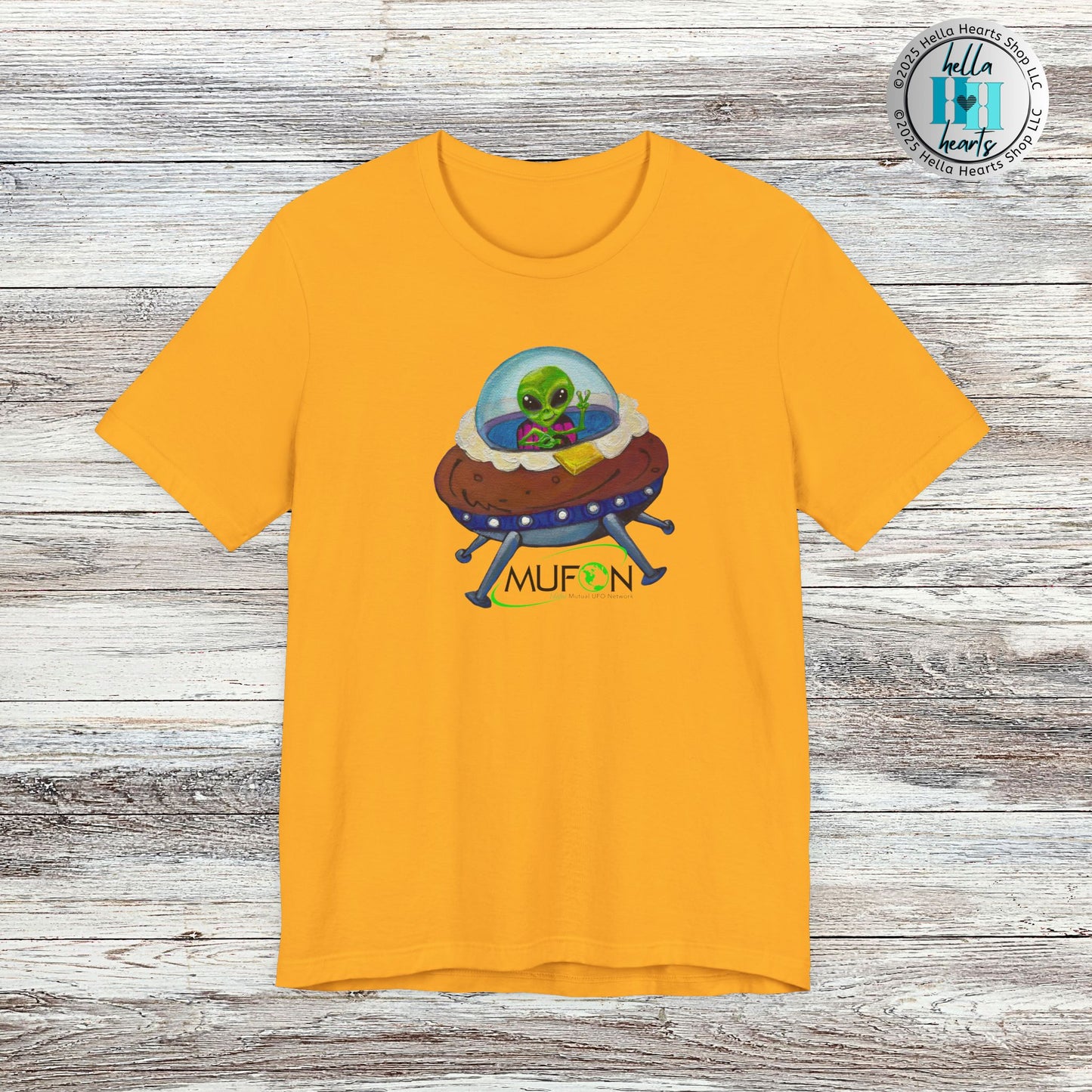 MUFON Idaho Spudly Shirt, Unisex Crew Tee