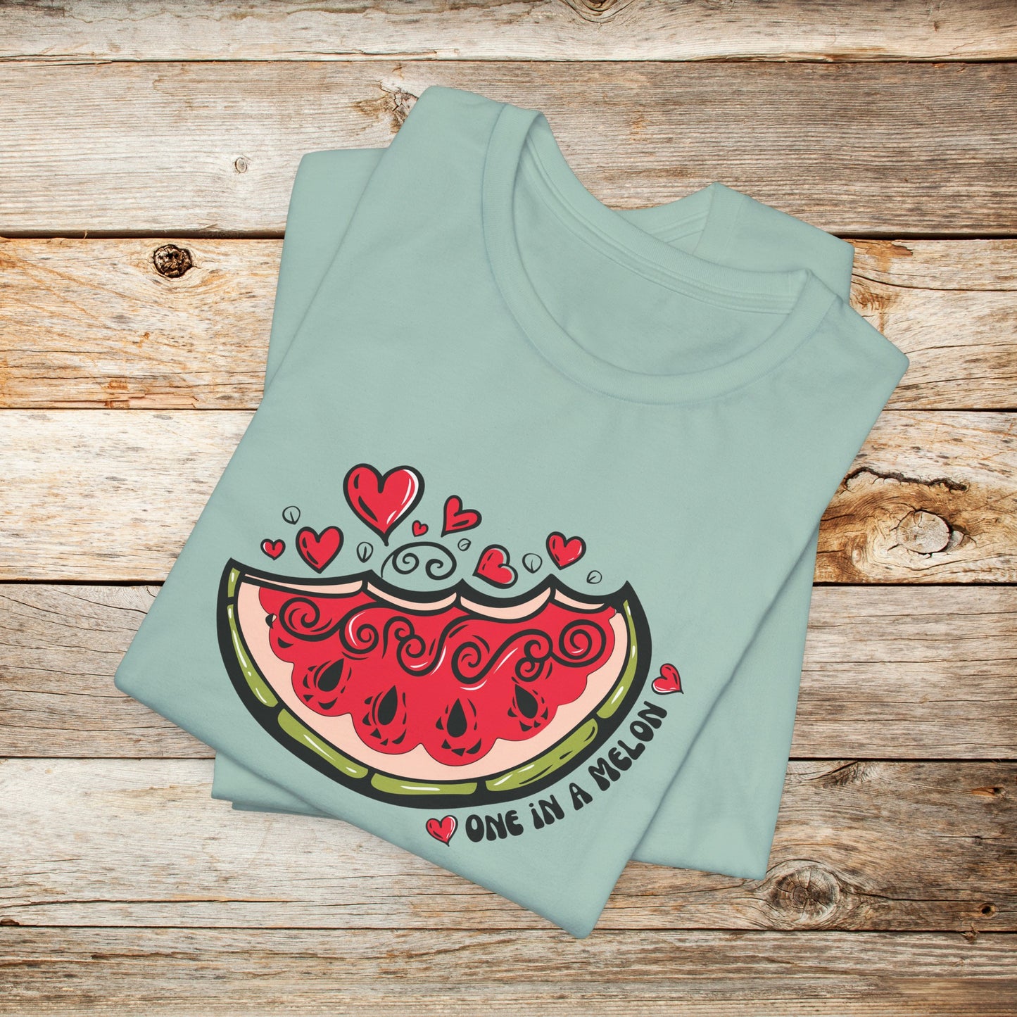 One in a Melon Watermelon Slice Unisex TShirt