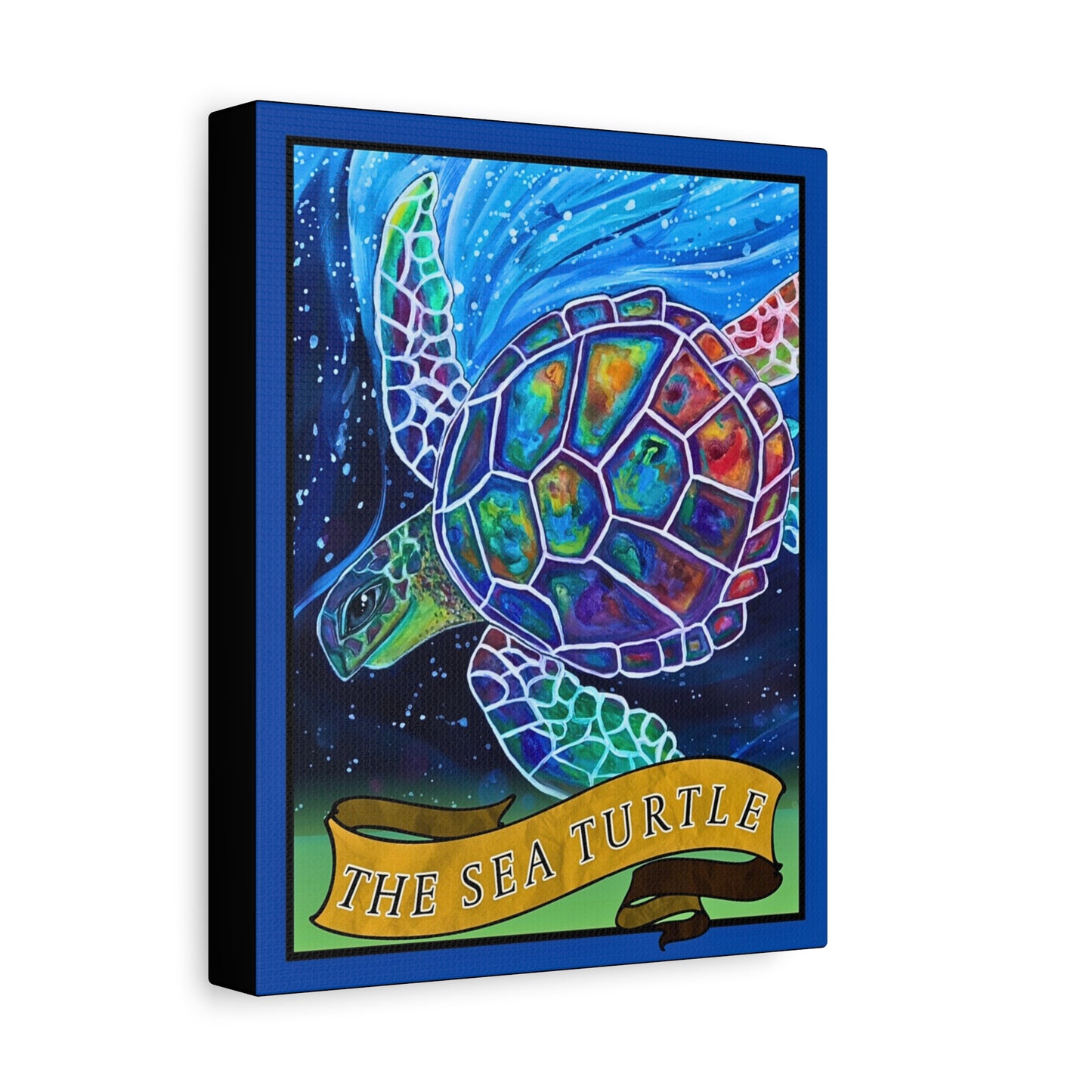 Tarot The Sea Turtle Canvas Wall Art