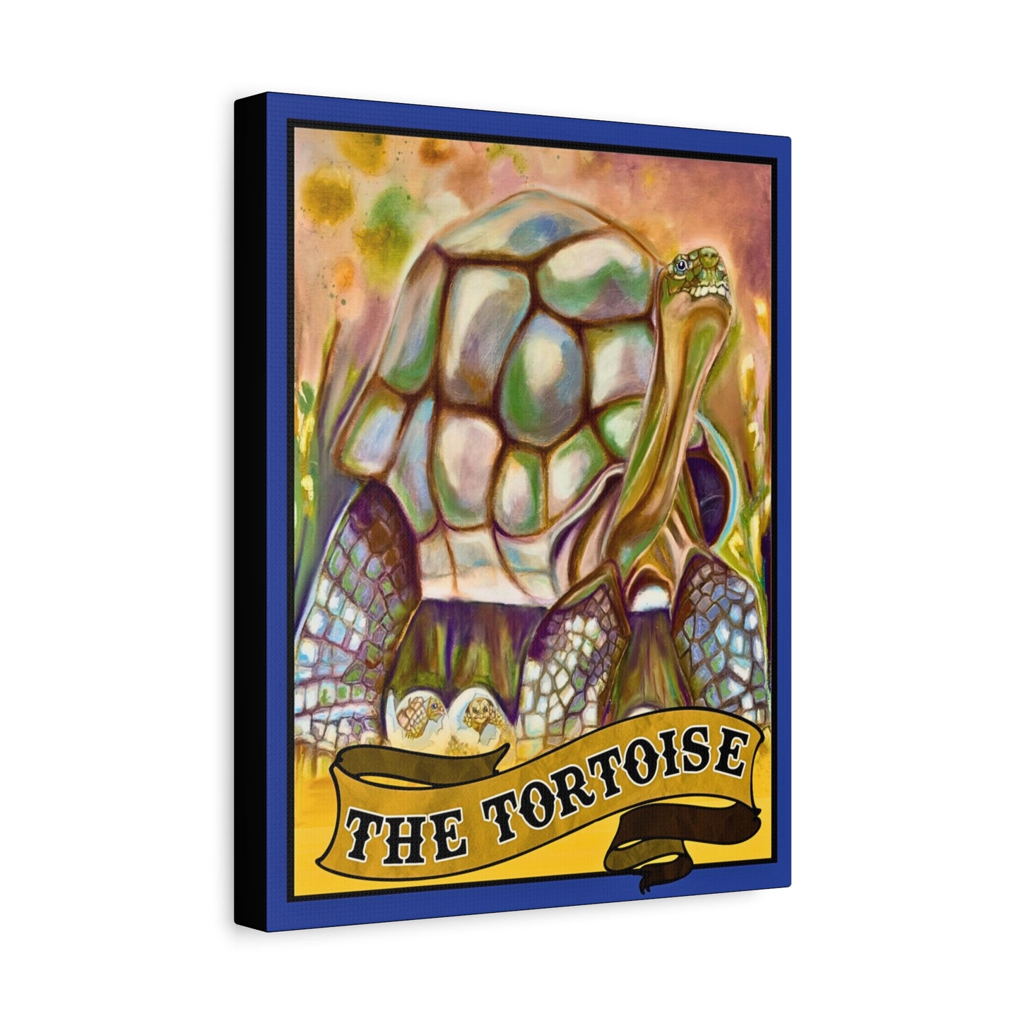 Tarot The Tortoise Canvas Wall Art