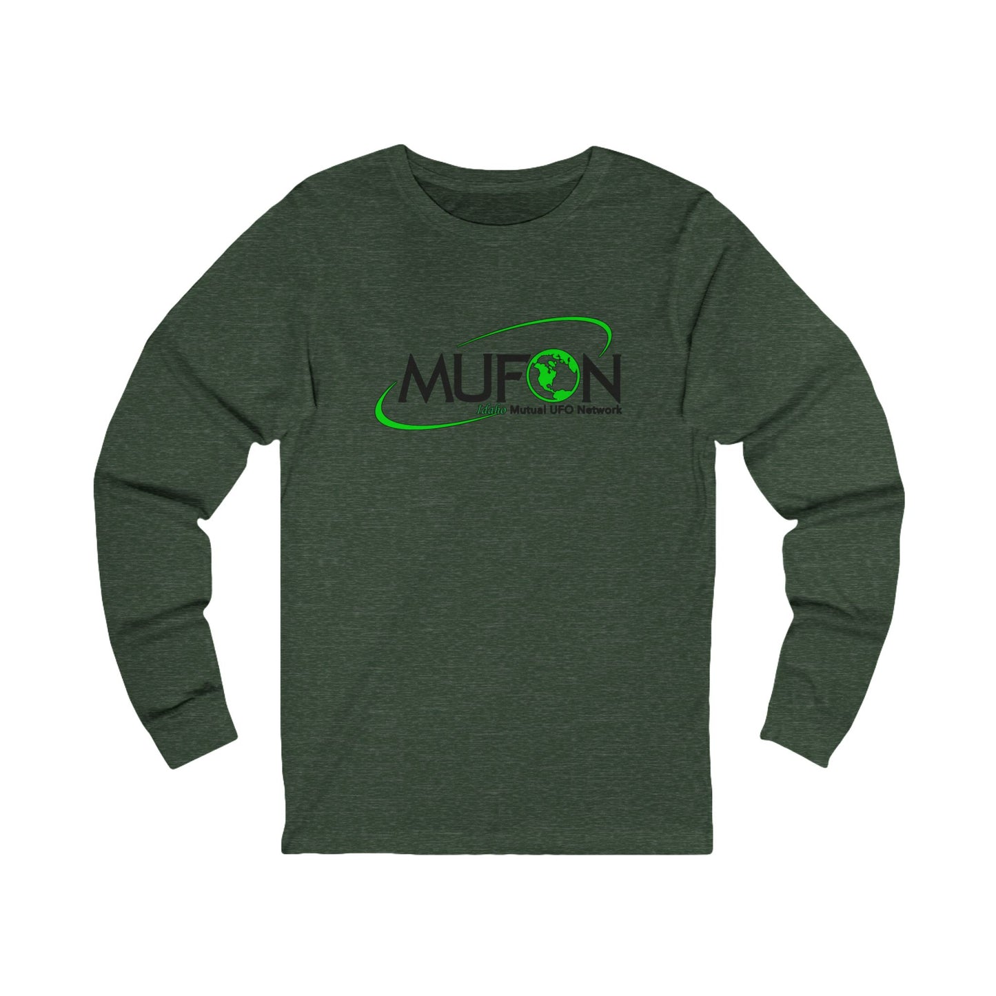 MUFON Idaho Logo, Long Sleeve Tee