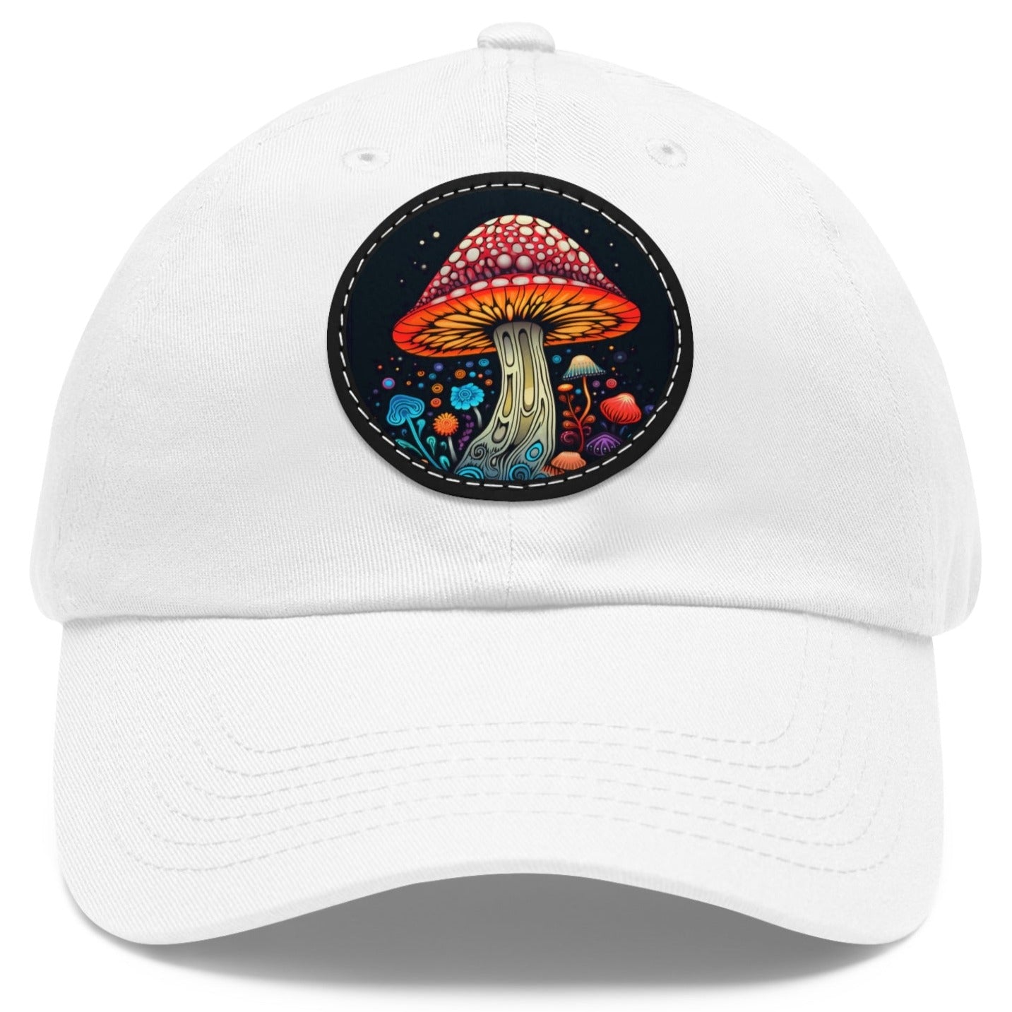 Psychedelic Shroom Adjustable Dad Hat