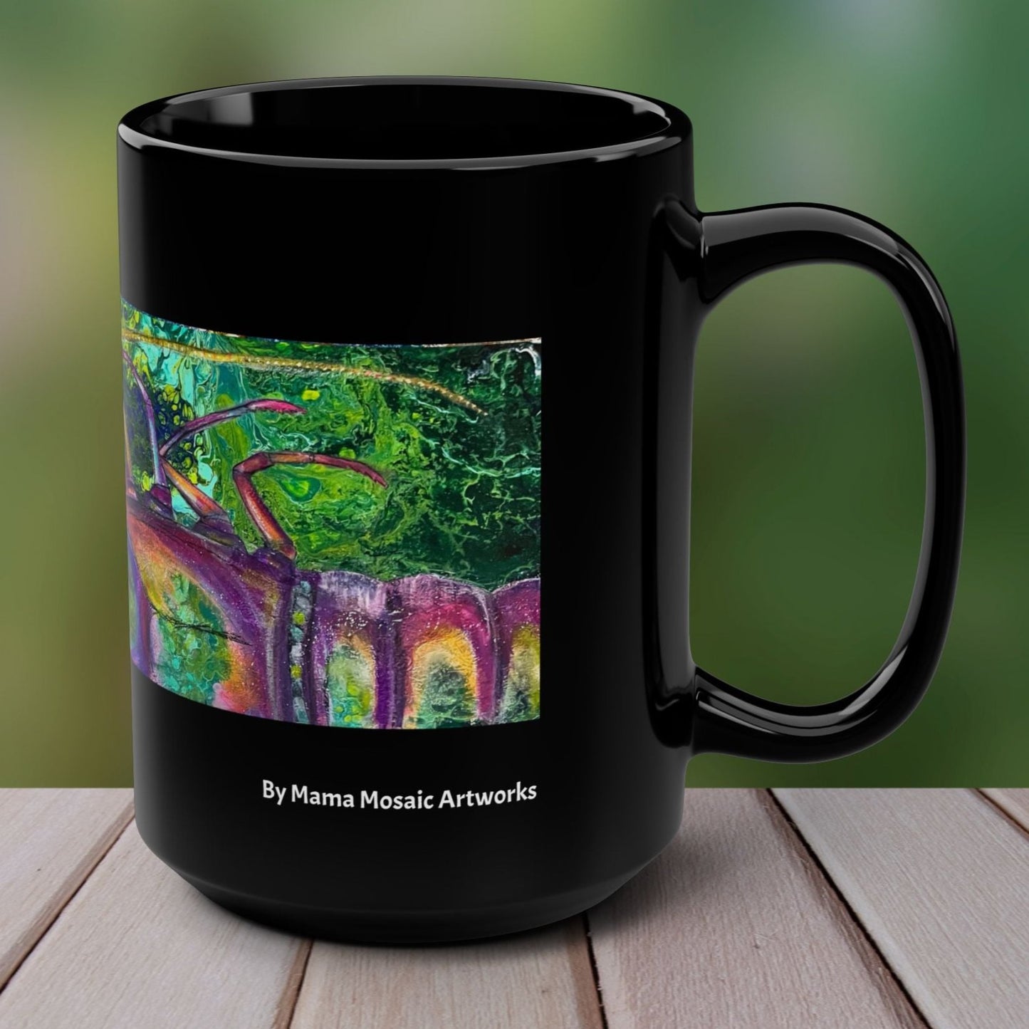 Lobster Mug - Original Art, Lobster Claw from Mama Mosaic Artworks