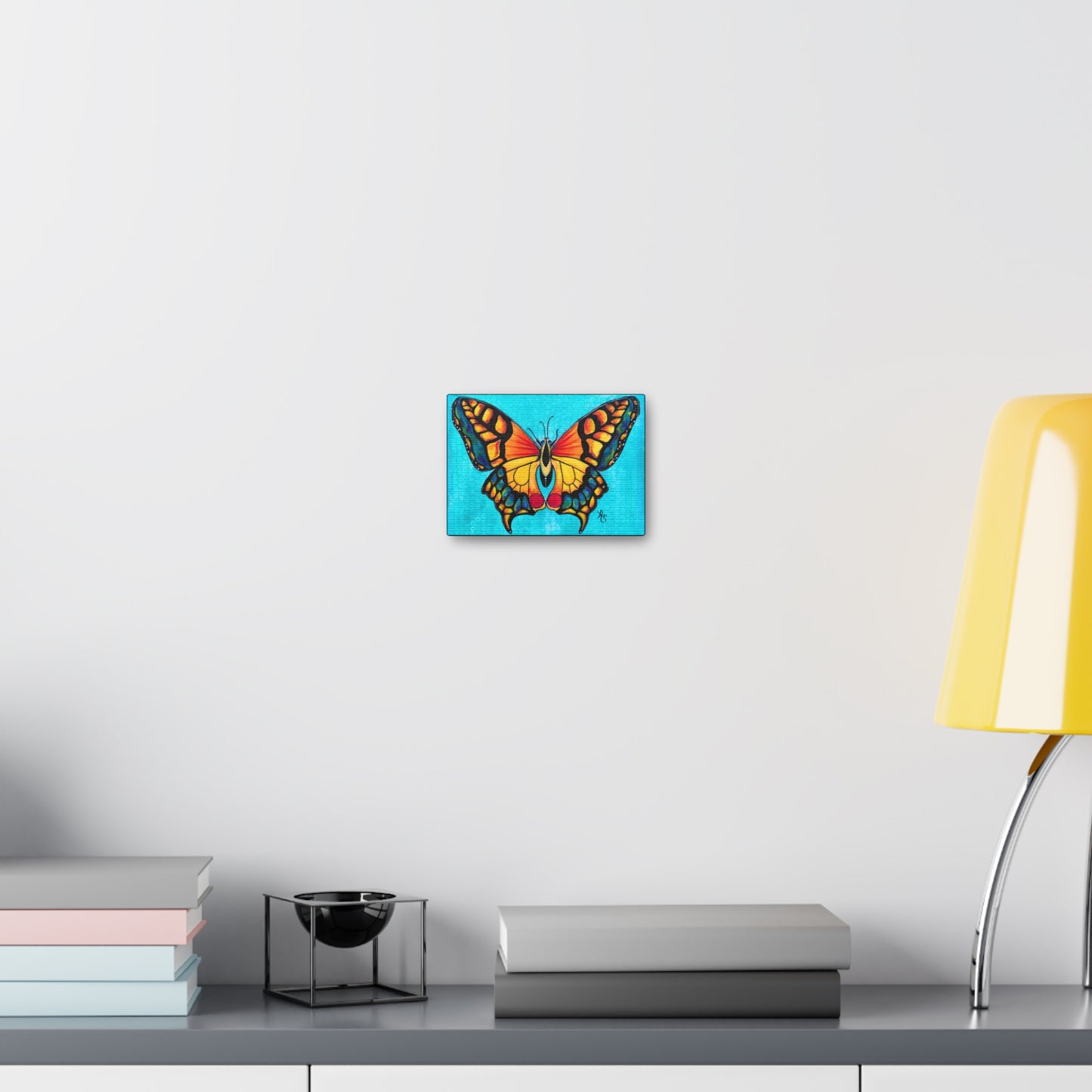 Canvas Wall Art - Portrait of a Butterfly from Mama Mosaic Artworks