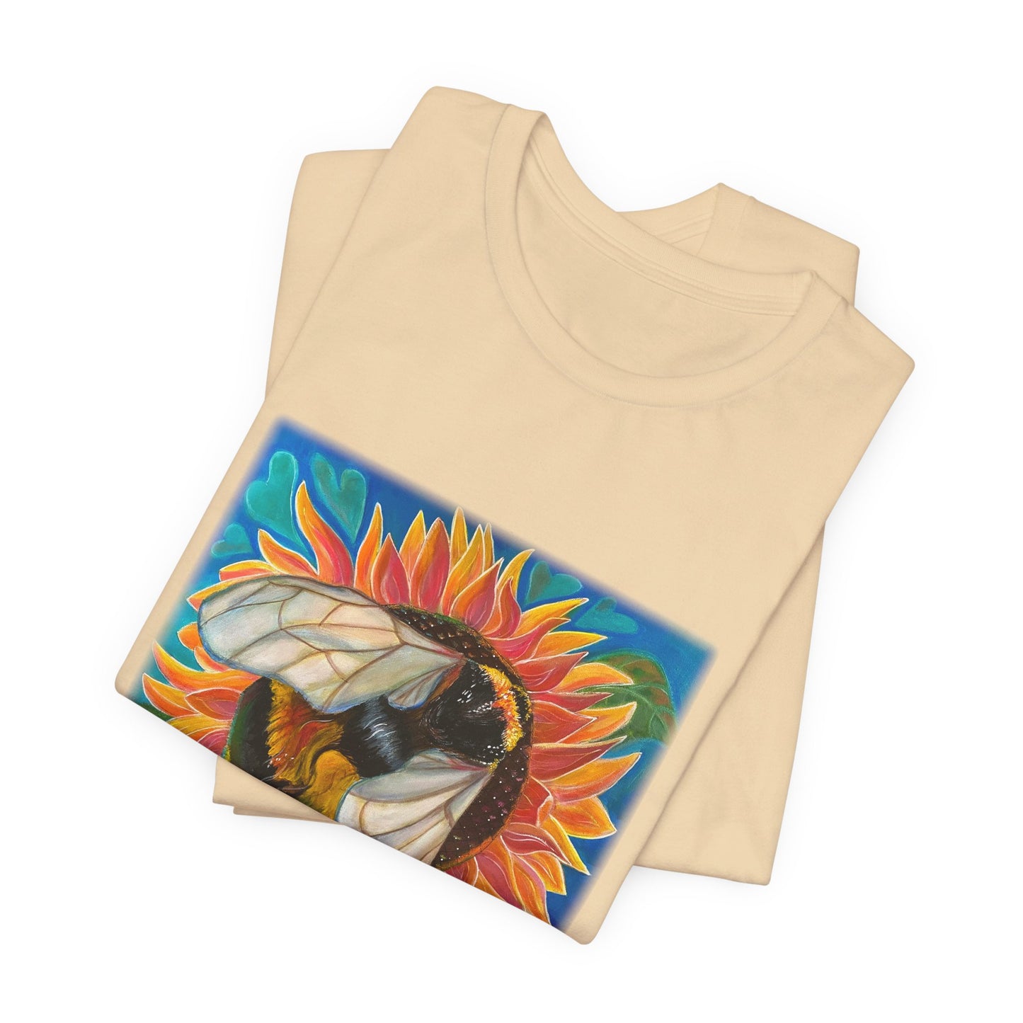 Bee Unisex TShirt - Bees Spread Love from Mama Mosaic Artworks