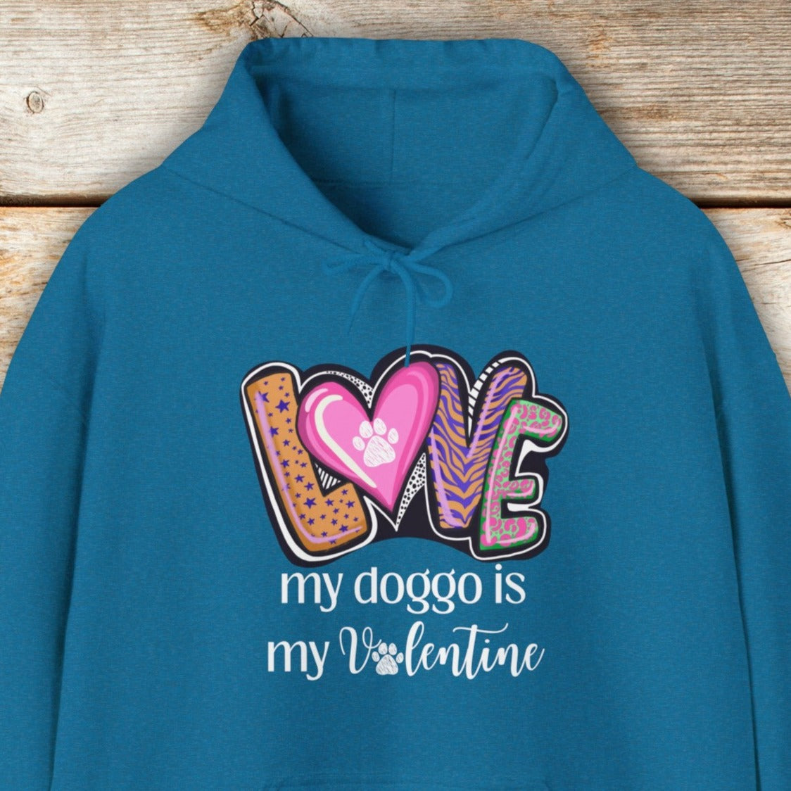 My Doggo is My Valentine Unisex Hoodie