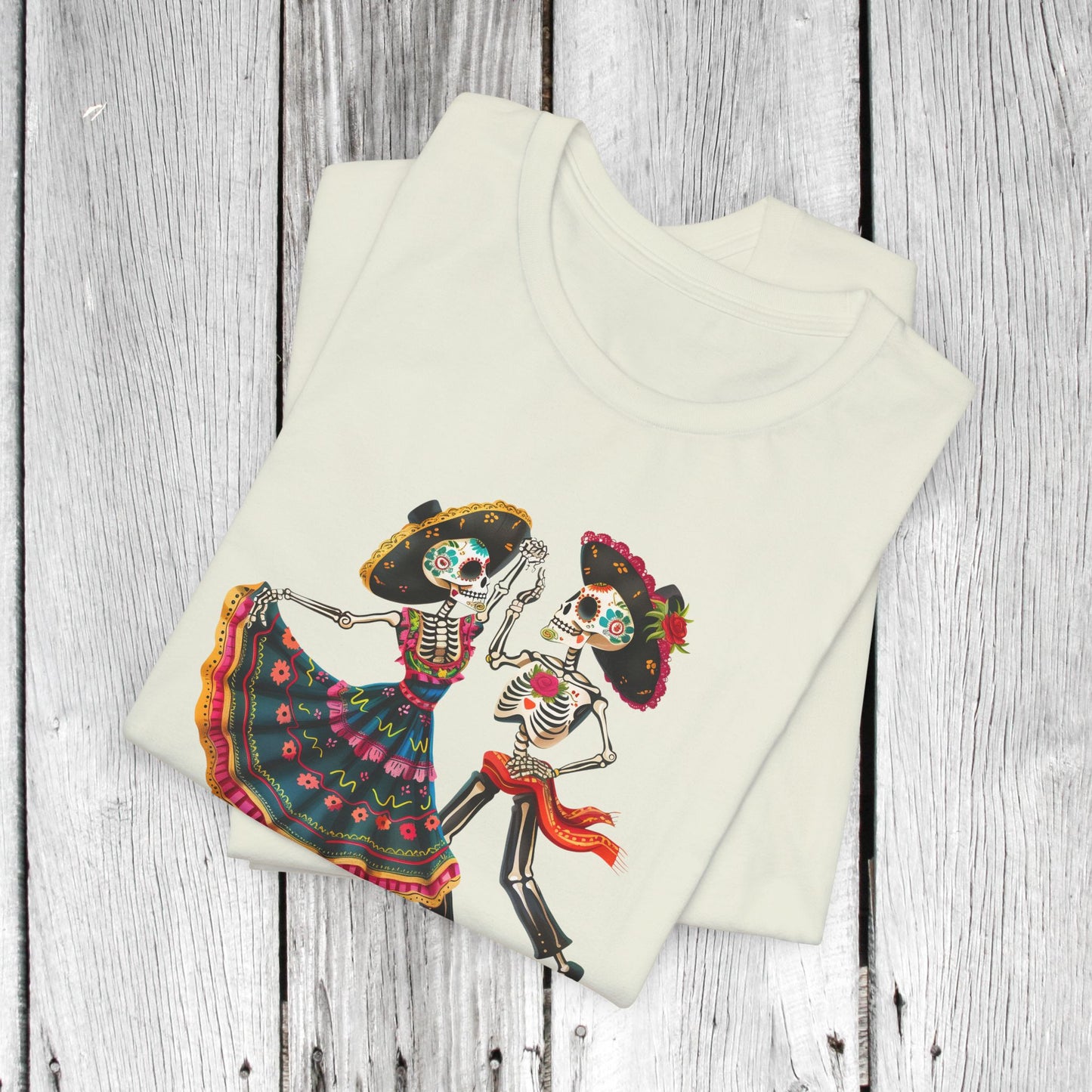 Feliz Día de los Muertos Unisex TShirt - Day of the Dead Shirt Unisex Crew