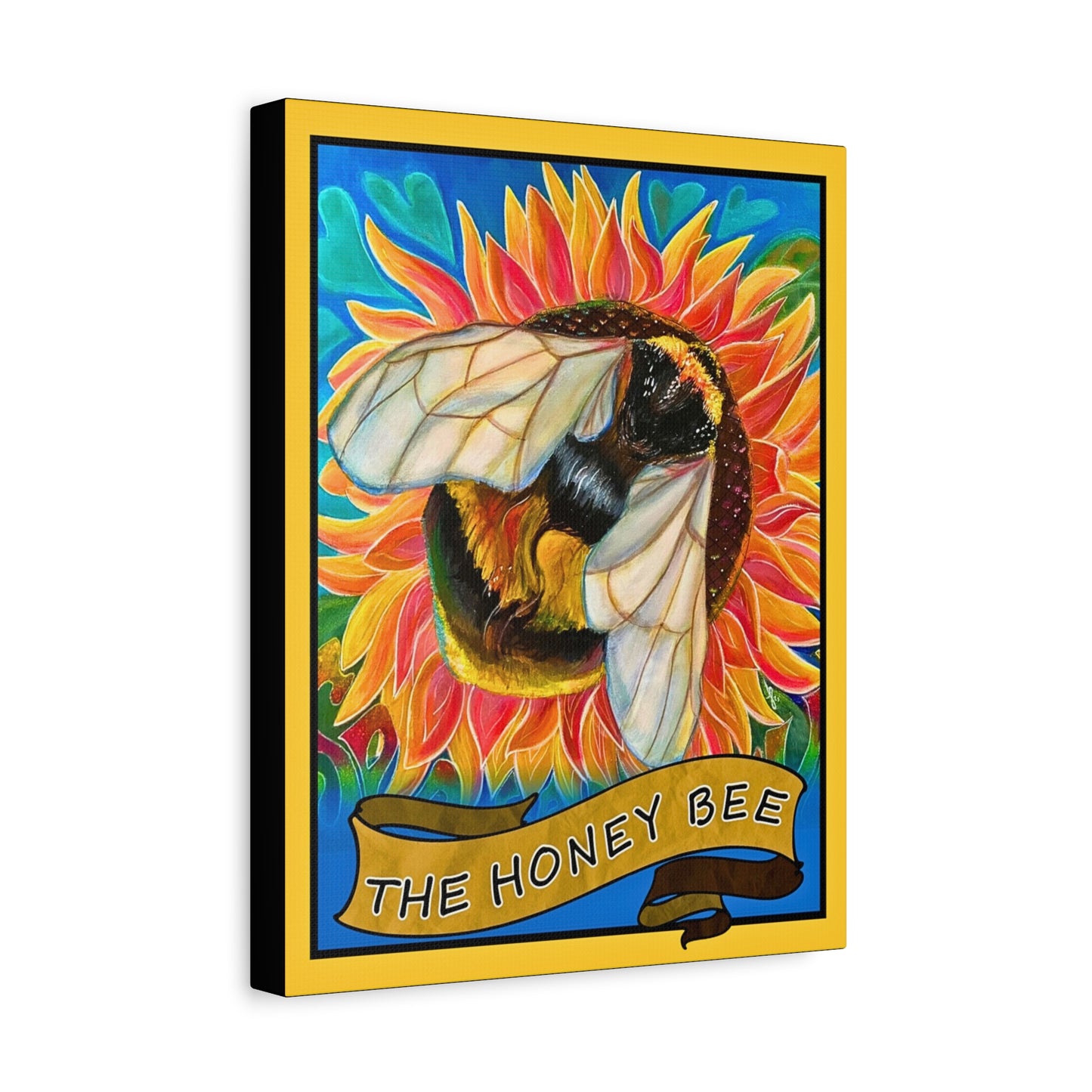 Tarot The Honey Bee Canvas Wall Art