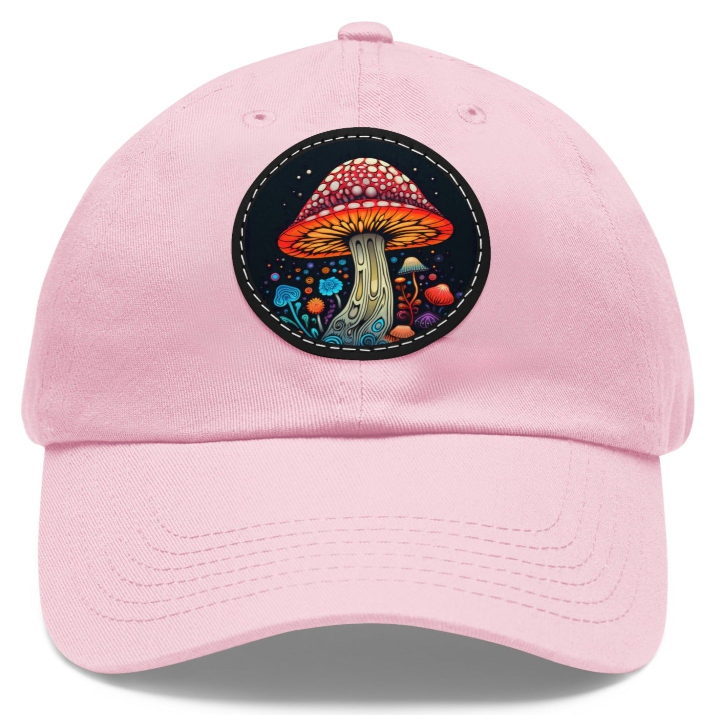 Psychedelic Shroom Adjustable Dad Hat