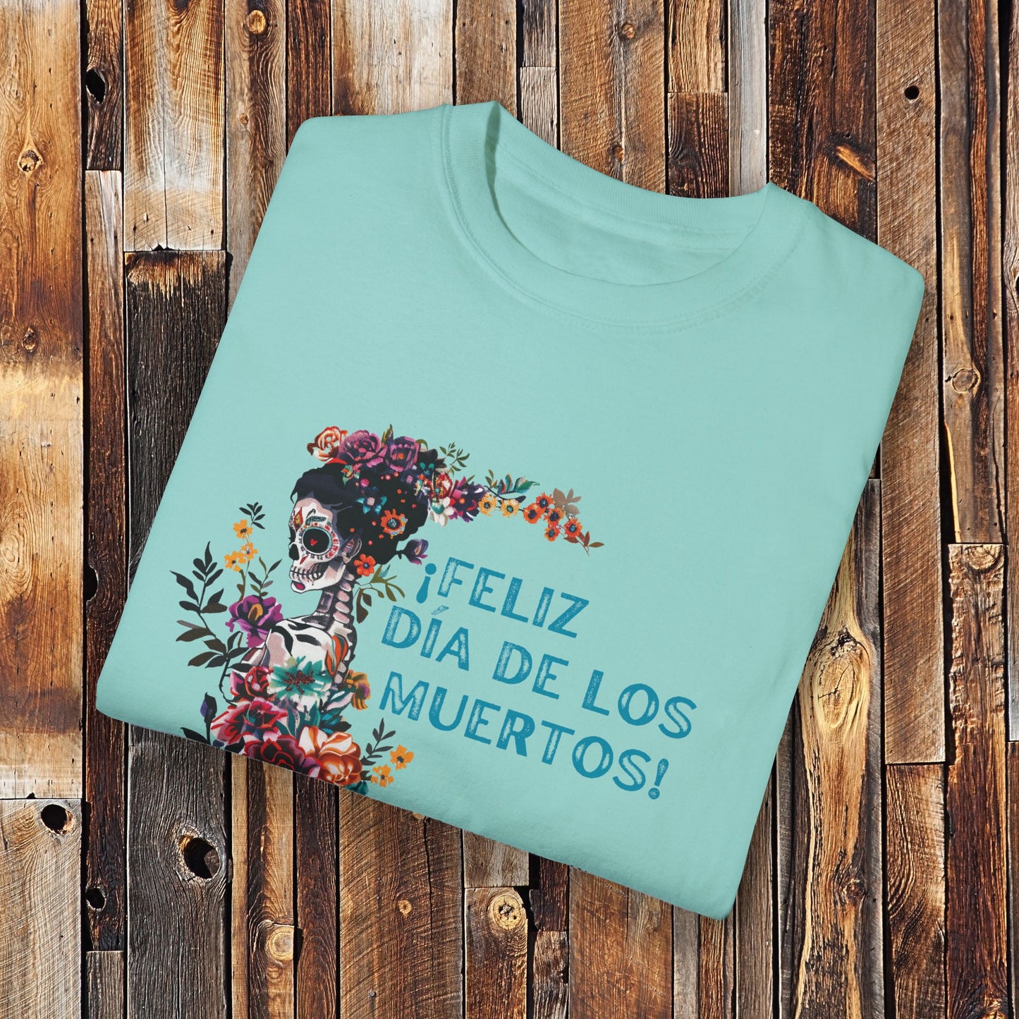 La Catrina Shirt - Calavera Day of the Dead TShirt - Comfort Colors Unisex Crew