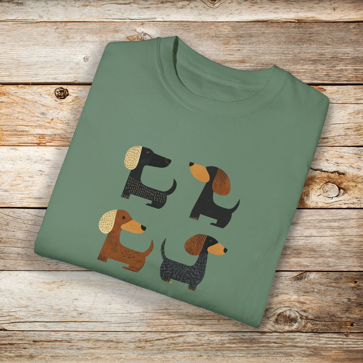 Wiener Dog Shirt - Comfort Colors Unisex Crew