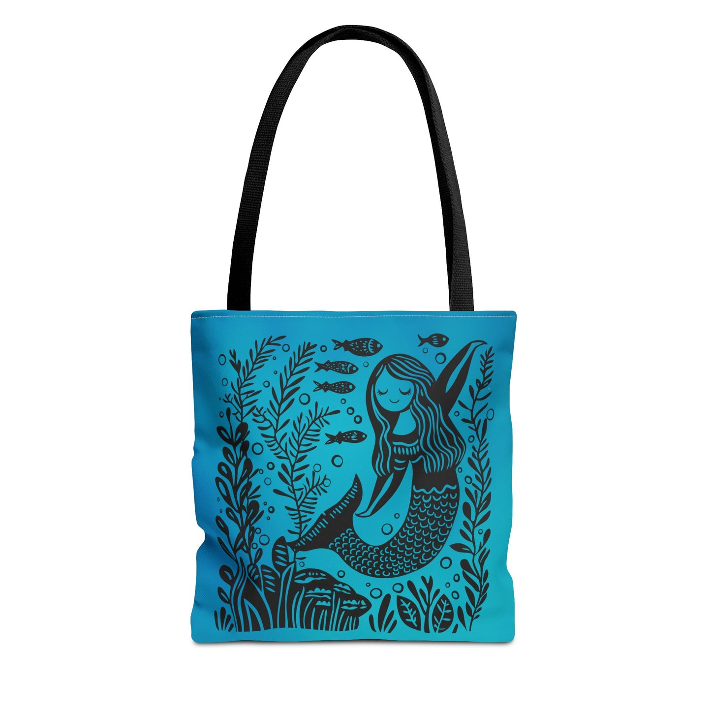 Mermaid Tote Bag - Water Resistant Tote - 3 Sizes