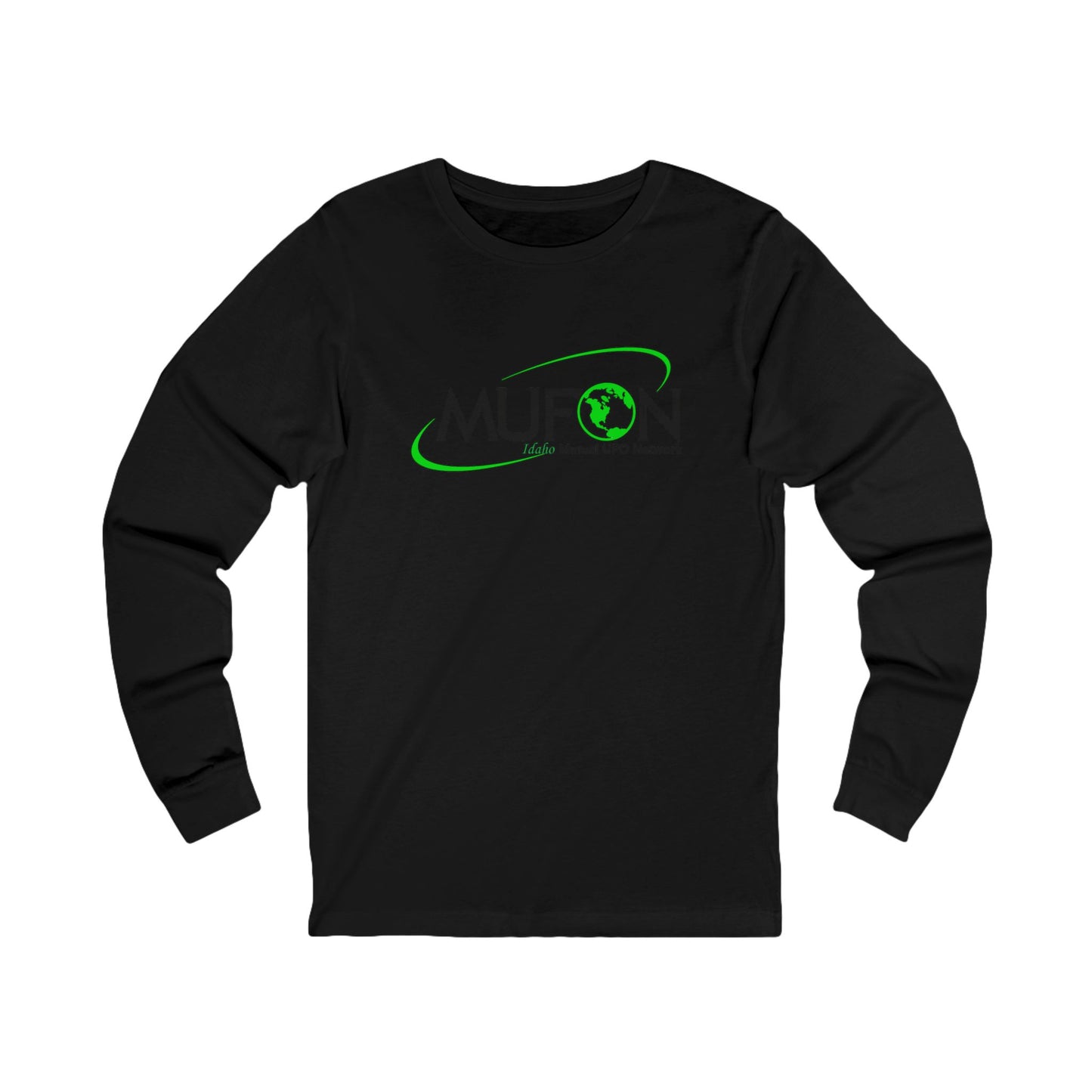 MUFON Idaho Logo, Long Sleeve Tee