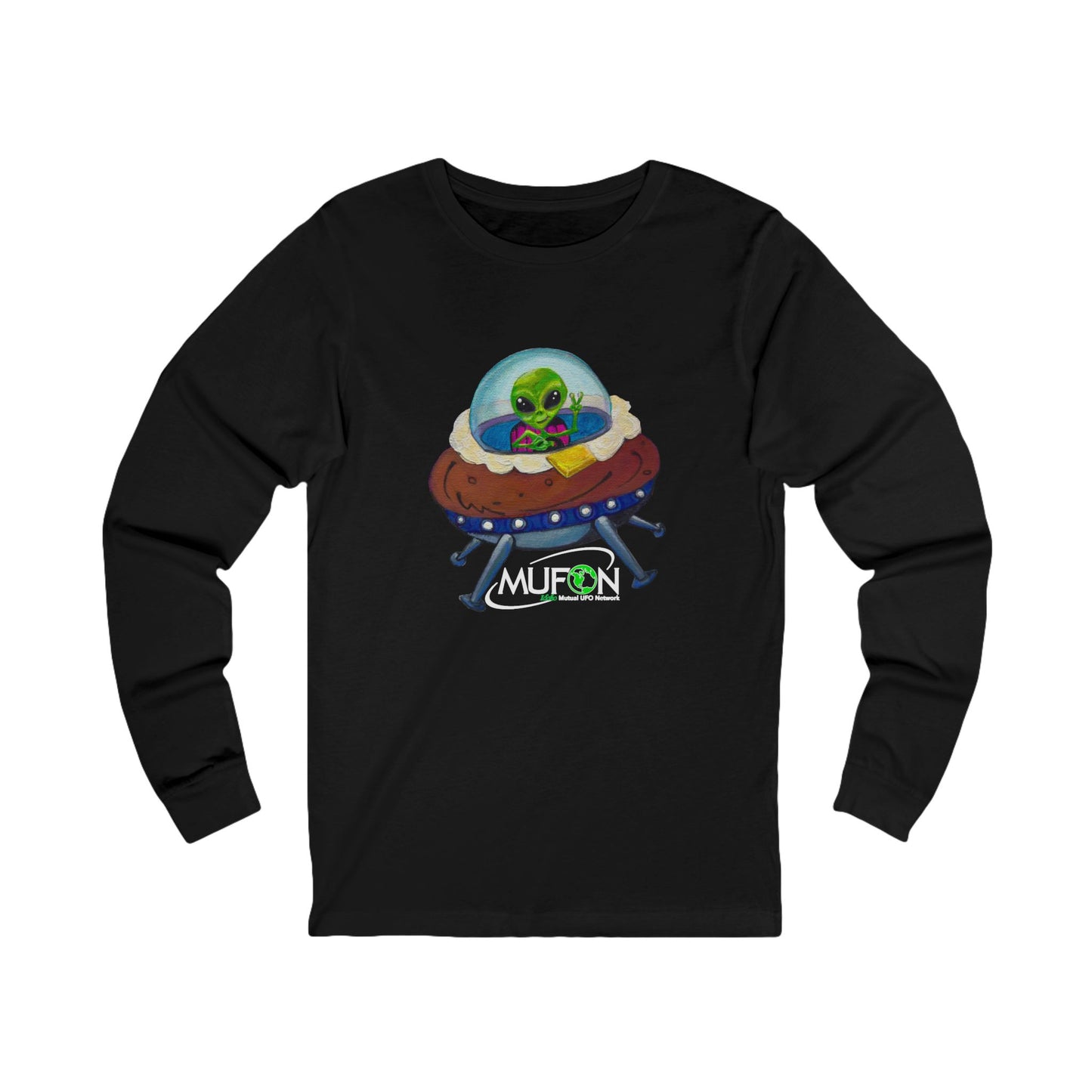 MUFON Idaho Spudly, Long Sleeve Tee