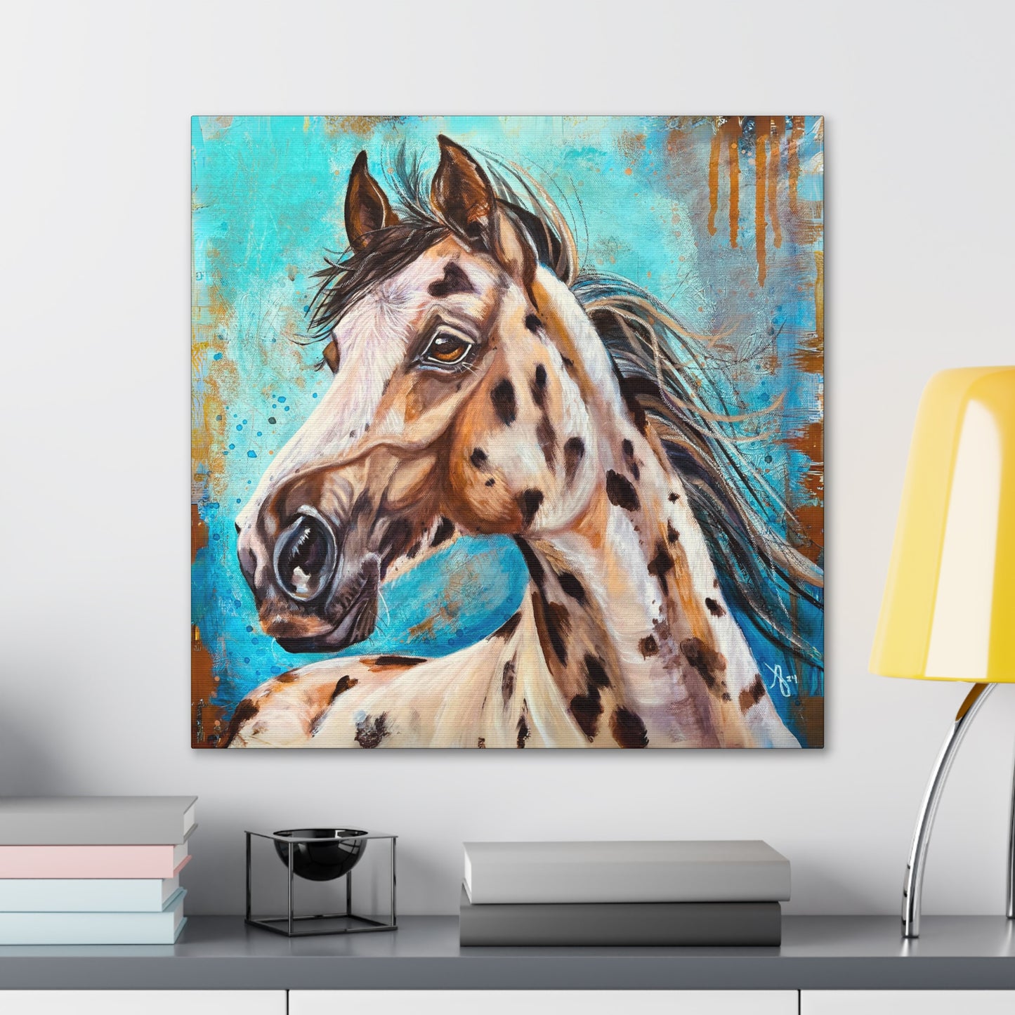 Canvas Wall Art - Gypsy From Mama Mosaic Artworks - Comes Ready to Hang