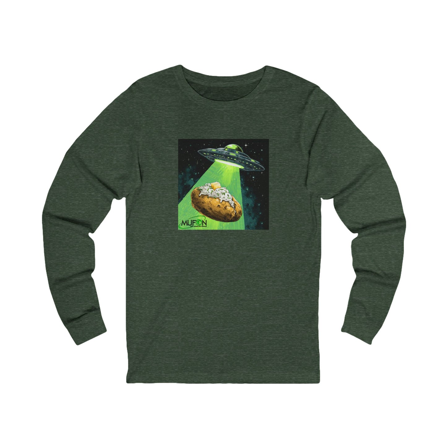 MUFON Idaho Baked Potato UFO, Long Sleeve Tee