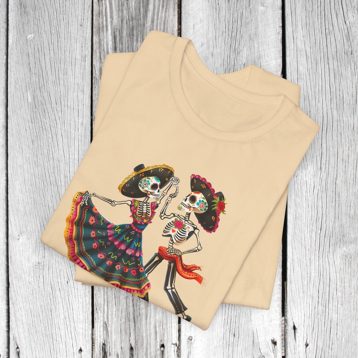 Feliz Día de los Muertos Unisex TShirt - Day of the Dead Shirt Unisex Crew