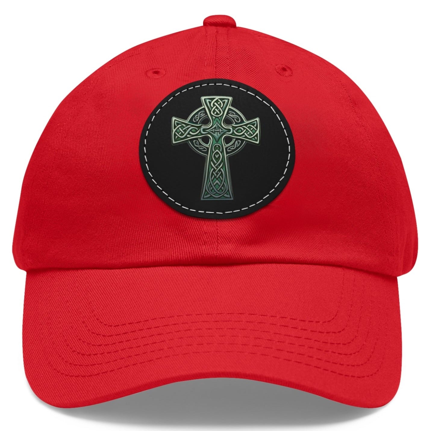 St Patrick's Celtic Cross Adjustable Dad Hat