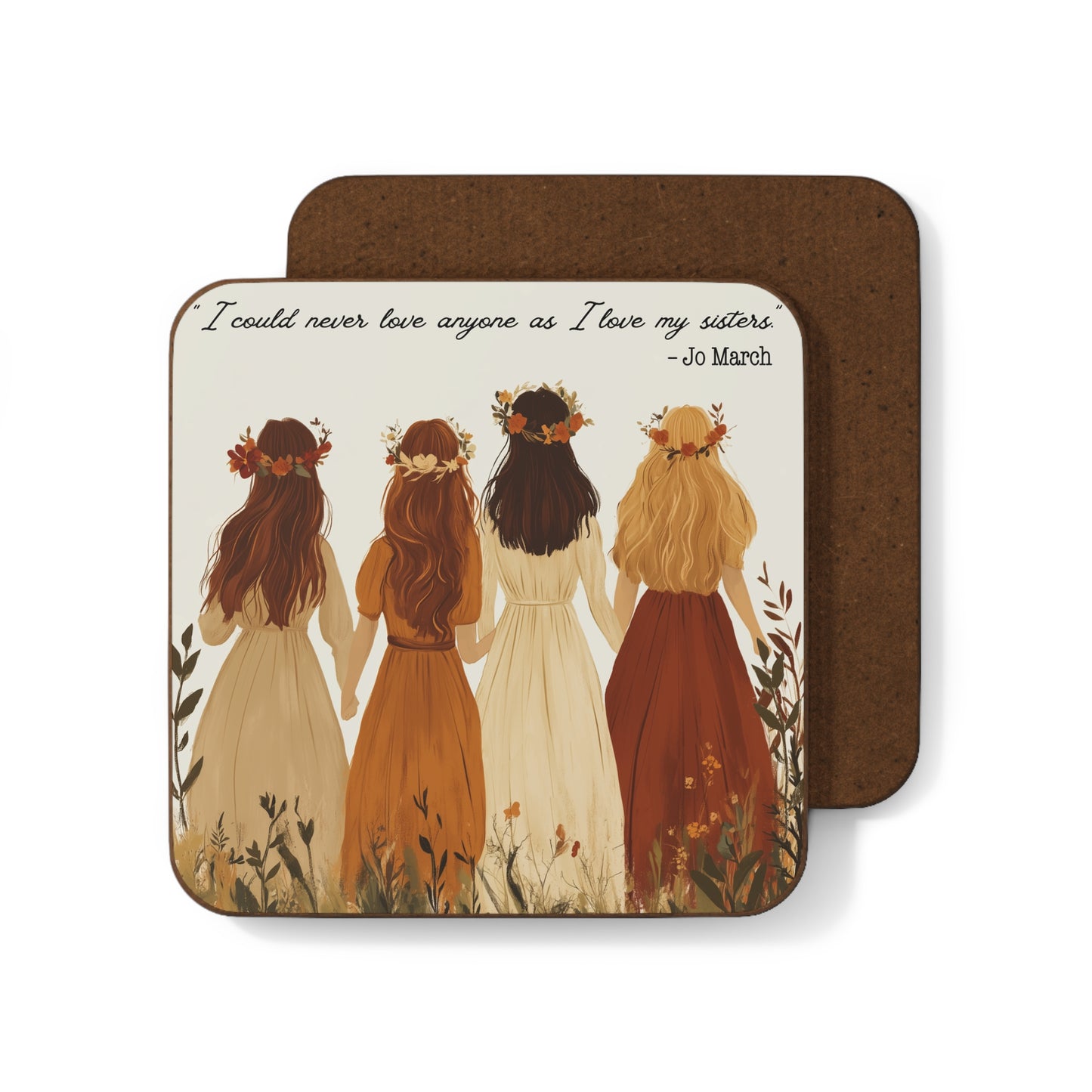 Little Women Coaster - the March Sisters
