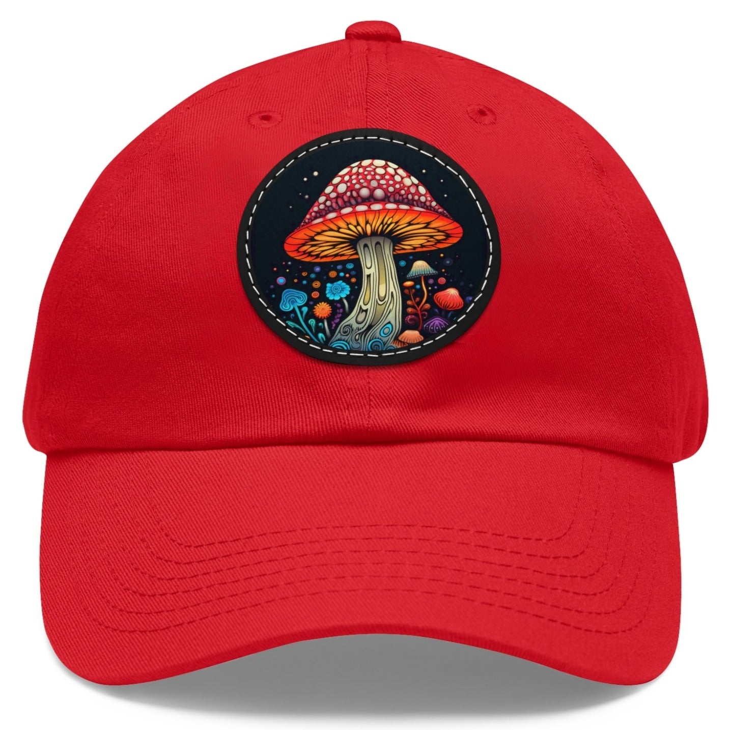 Psychedelic Shroom Adjustable Dad Hat