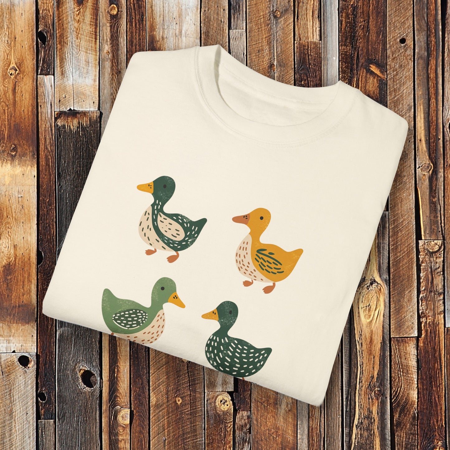 Simple Ducks TShirt - Eugene Oregon Comfort Colors Unisex Crew